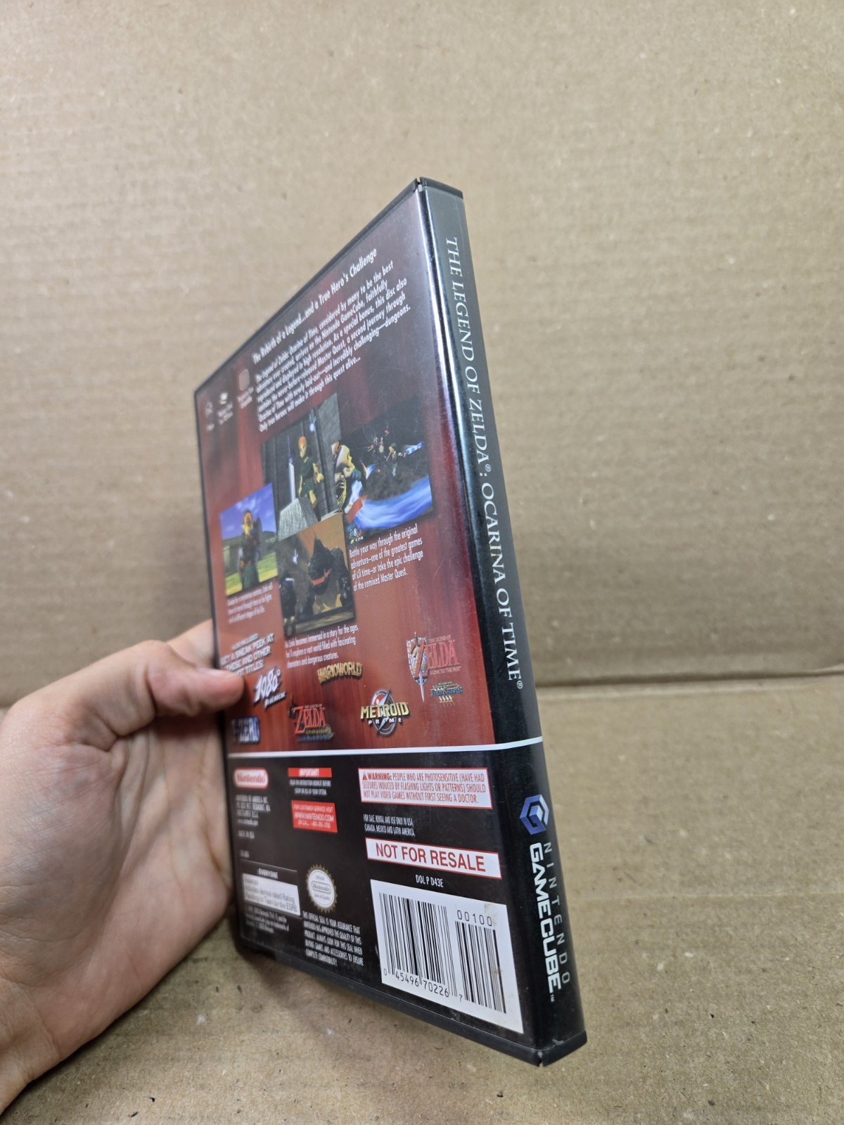 The Legend of Zelda: Ocarina of Time + Master Quest (Nintendo GameCube 2003)