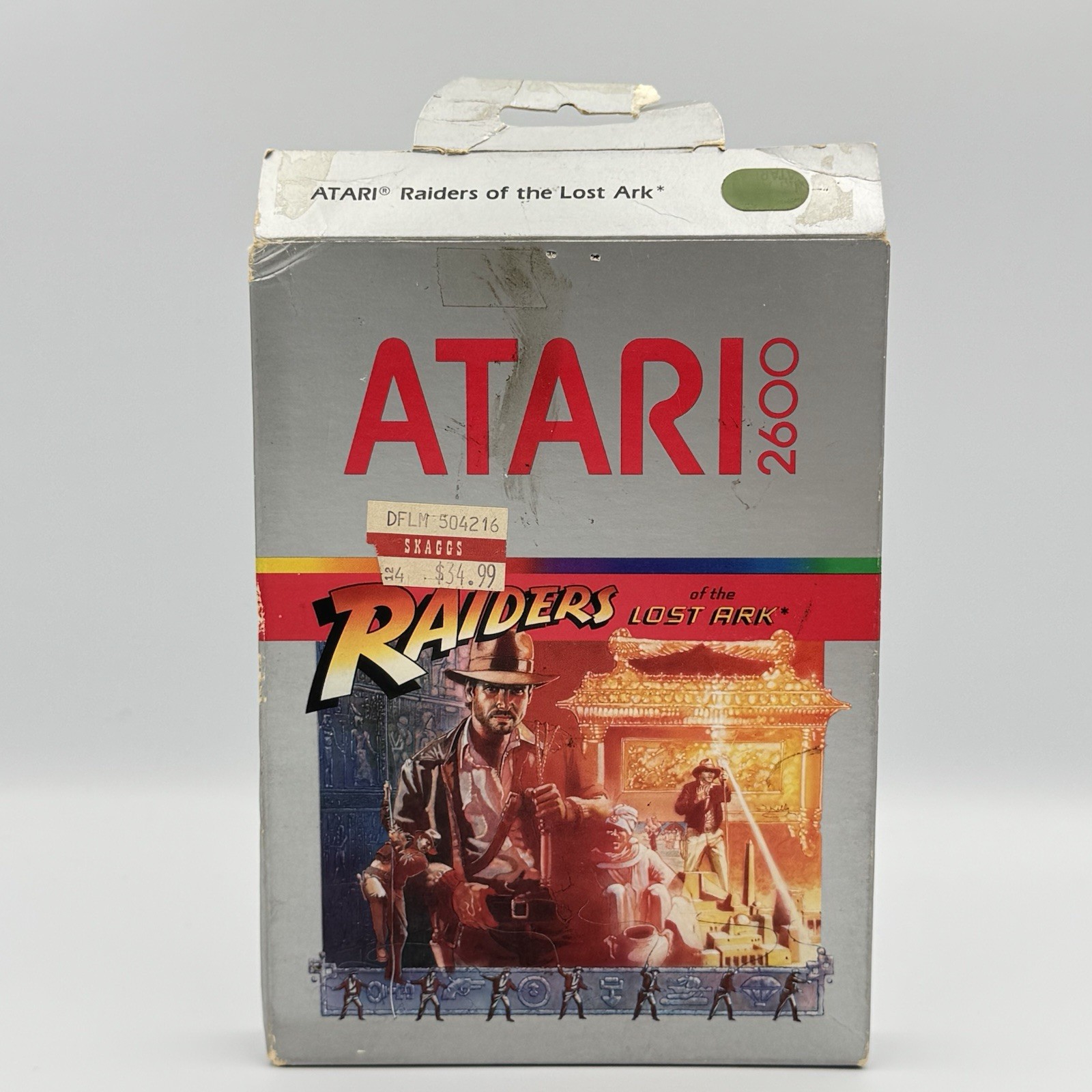 Raiders of the Lost Ark (Atari 2600) CIB Complete with Manual – Tested & Working