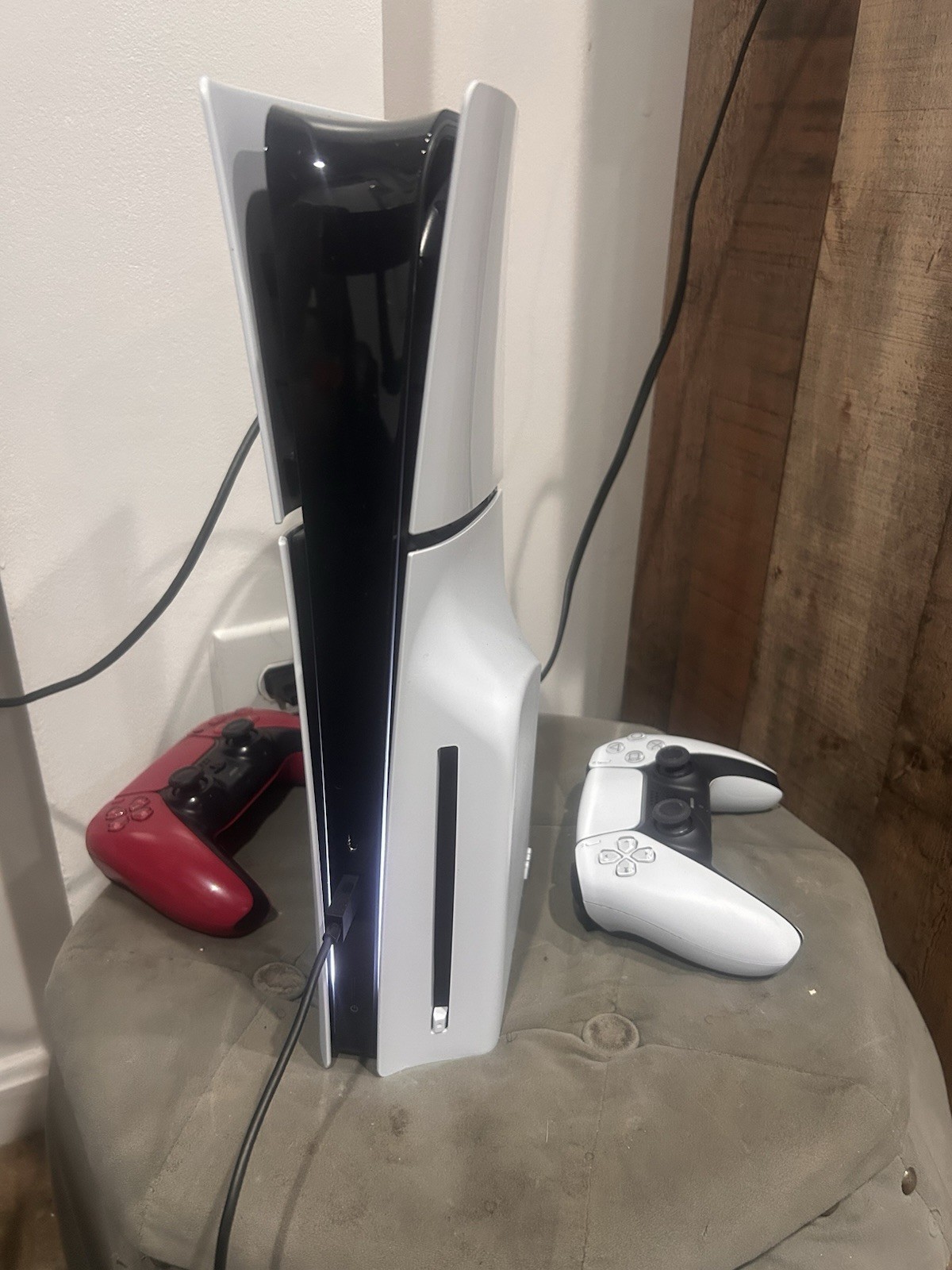 Sony PlayStation 5 Slim White Disc Console