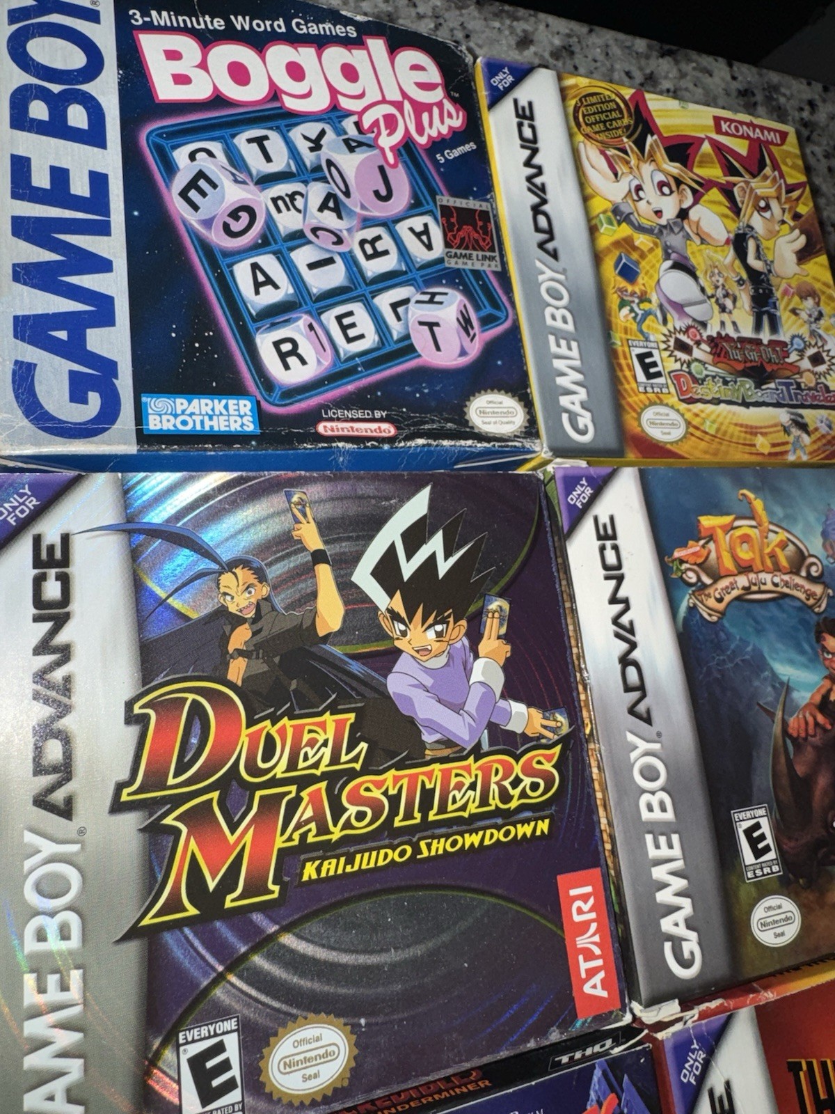9 CIB GBA 1 Sealed GBC 1 GB Game Lot Rough To Good CIB Resellers Welcome!