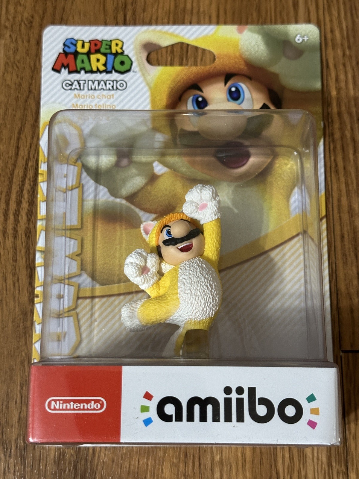 Nintendo Amiibo Cat Mario (Super Mario Series) Sealed! Authentic! Mint!