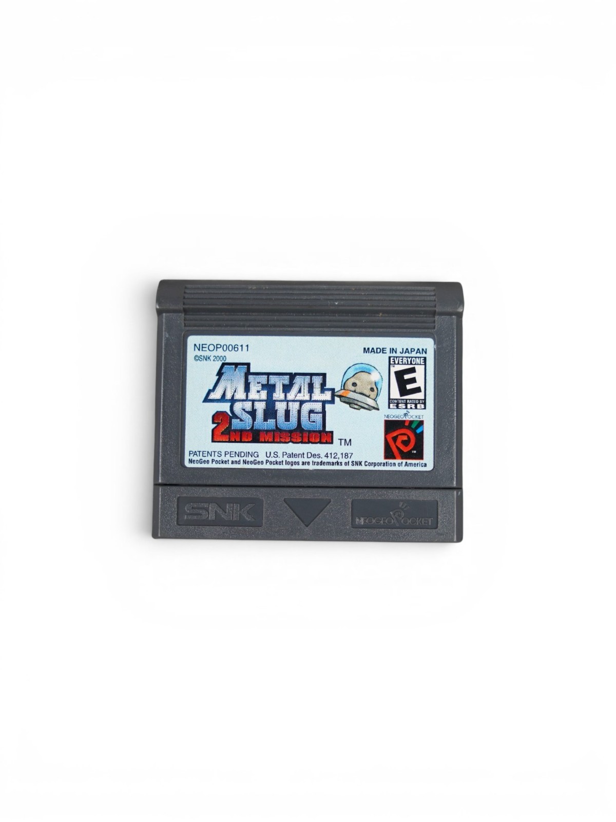 Metal Slug 2nd Mission Neo Geo Pocket Color NGPC English SNK Cartridge Only