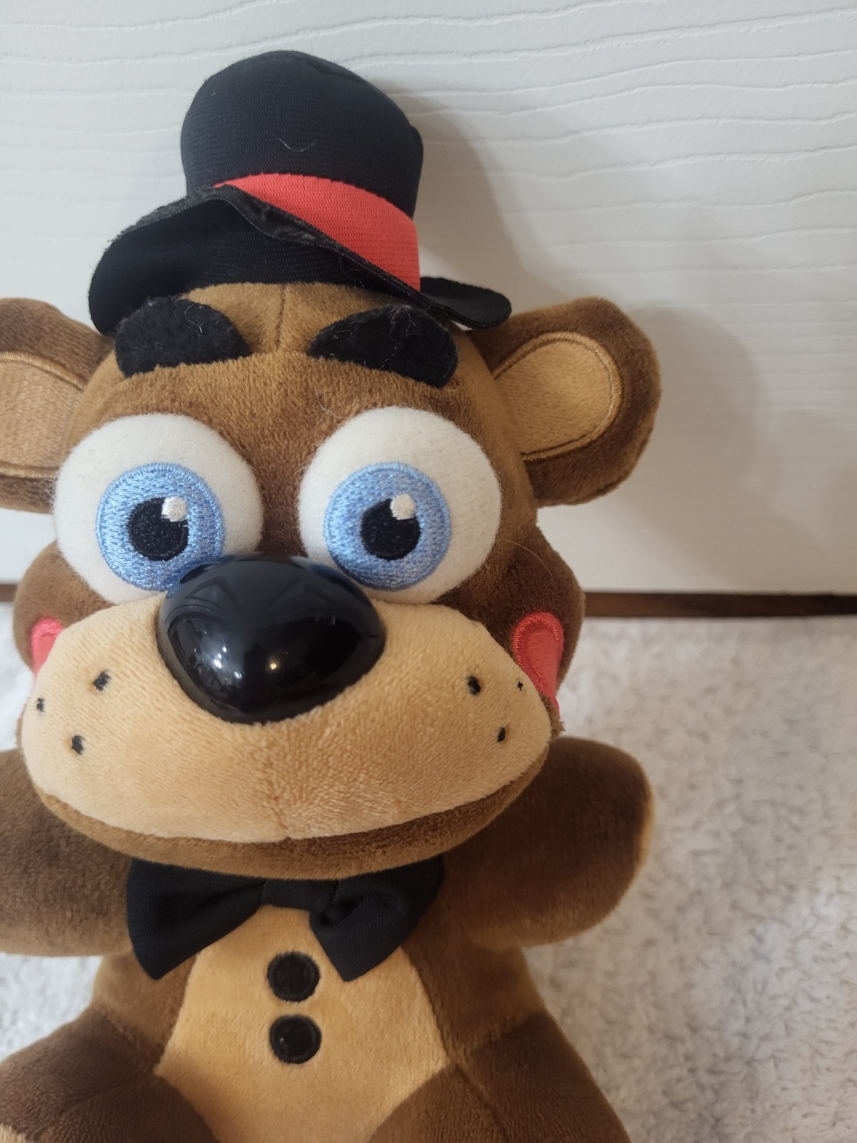 Toy Freddy Funko 2016 Plush GameStop Exclusive Five Nights At Freddy’s RARE Red
