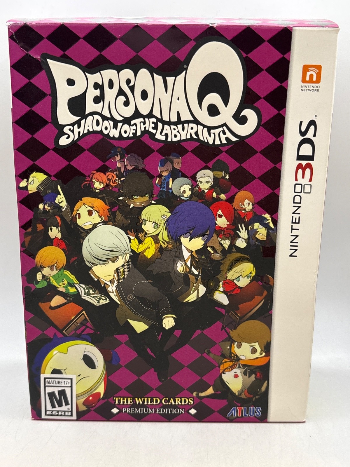 Persona Q: Shadow of the Labyrinth – Wild Cards Premium Edition (3DS) NO GAME