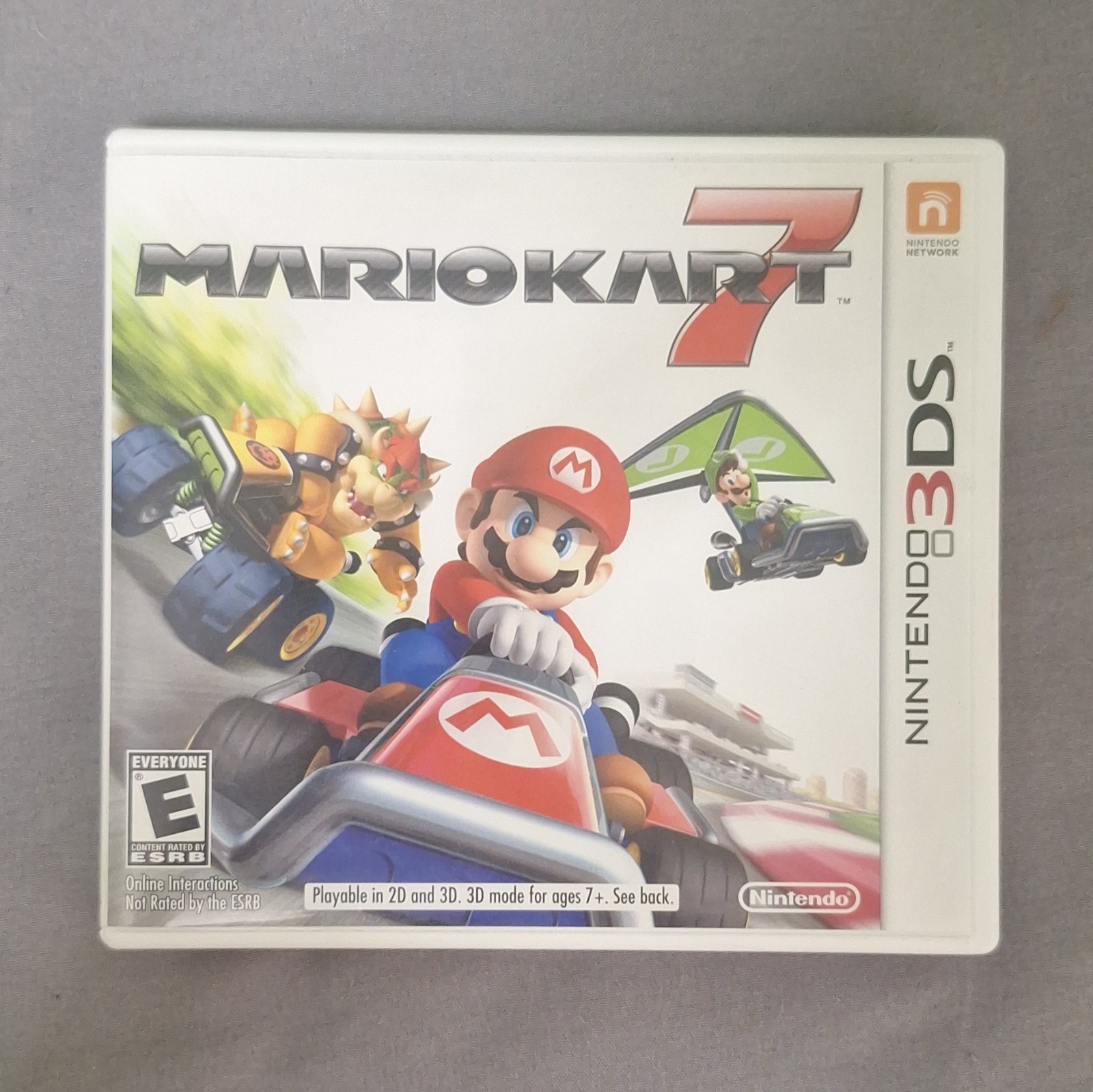 Mario Kart 7 Nintendo 3DS Game W/ Case And Manual