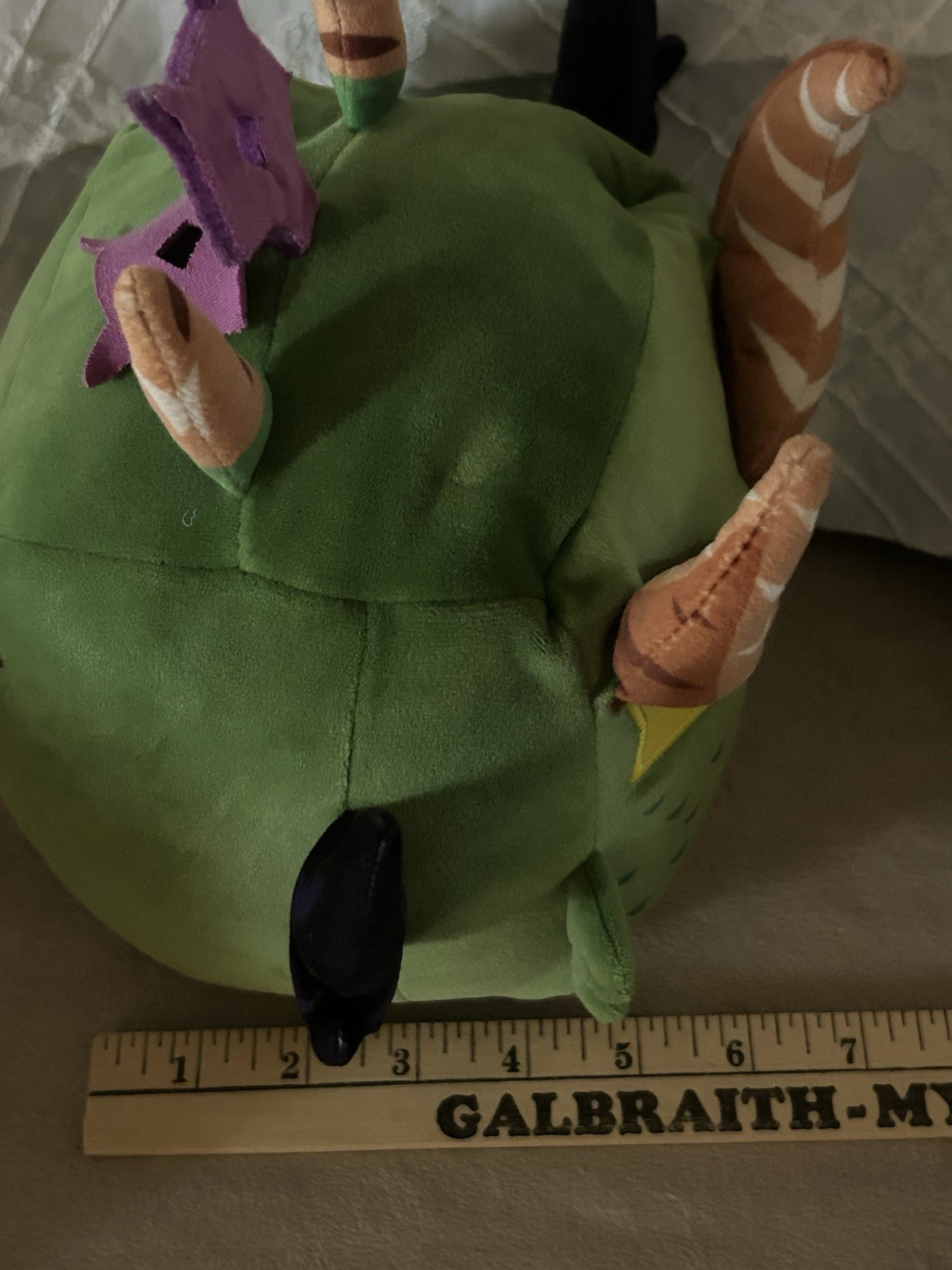 Blox Fruits Dragon Fruit Plush Stuffed Animal Toy Only Plush No Code
