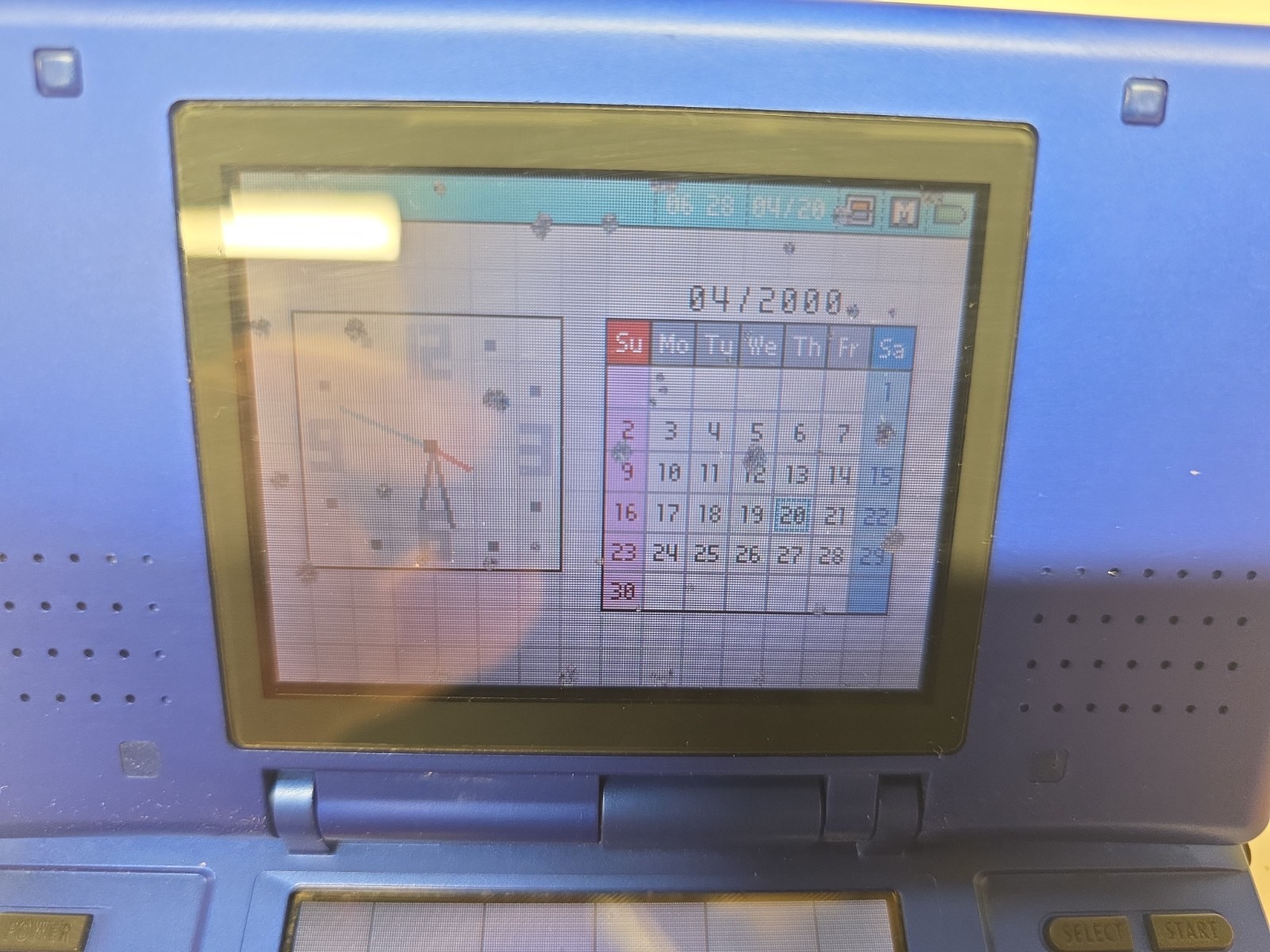 Nintendo DS Model NTR-001 Original Cobalt Blue – Tested And Working Read Descrip