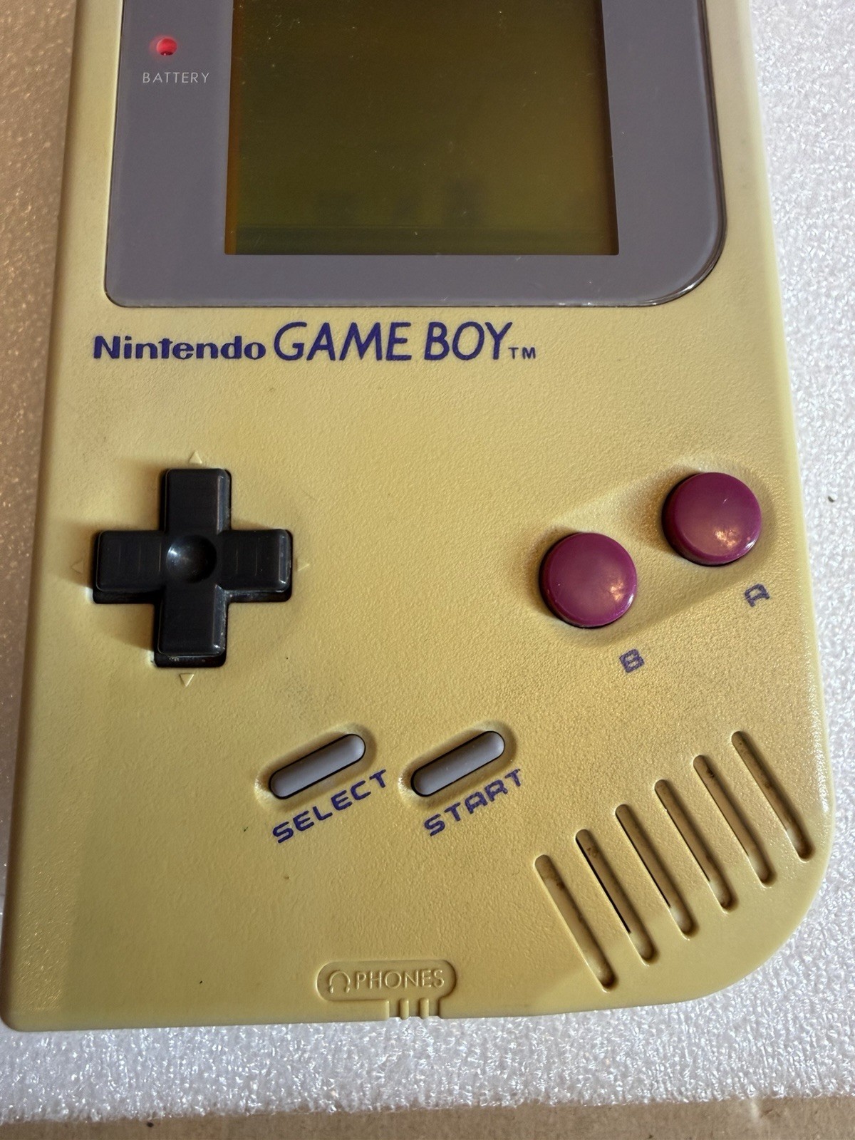 Nintendo Game Boy Original DMG-01 – Tested – Very Good Condition W Super Mario