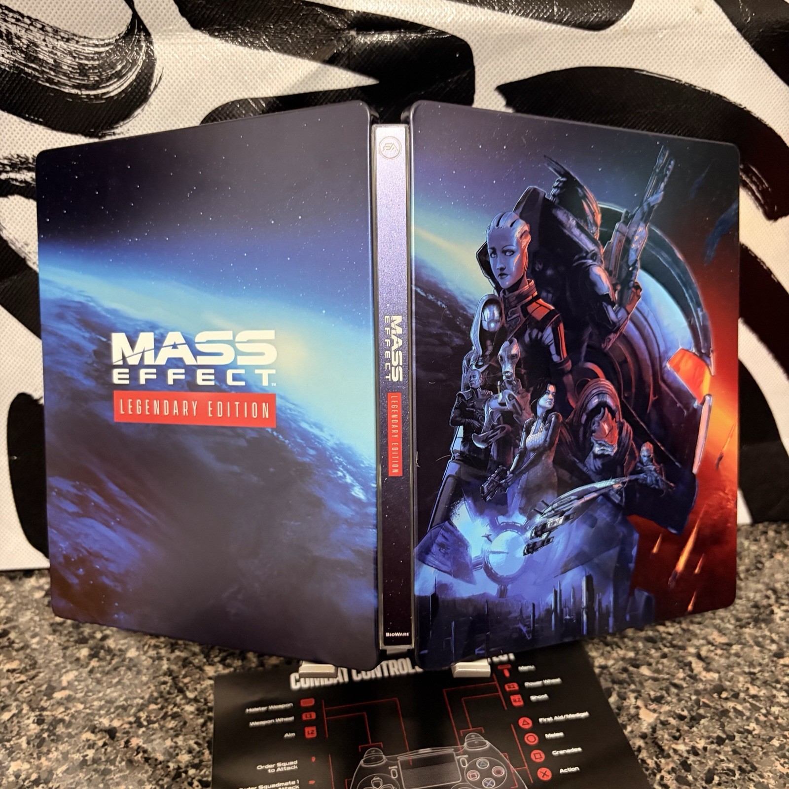 STEELBOOK ONLY Mass Effect Legendary Edition PlayStation No Game