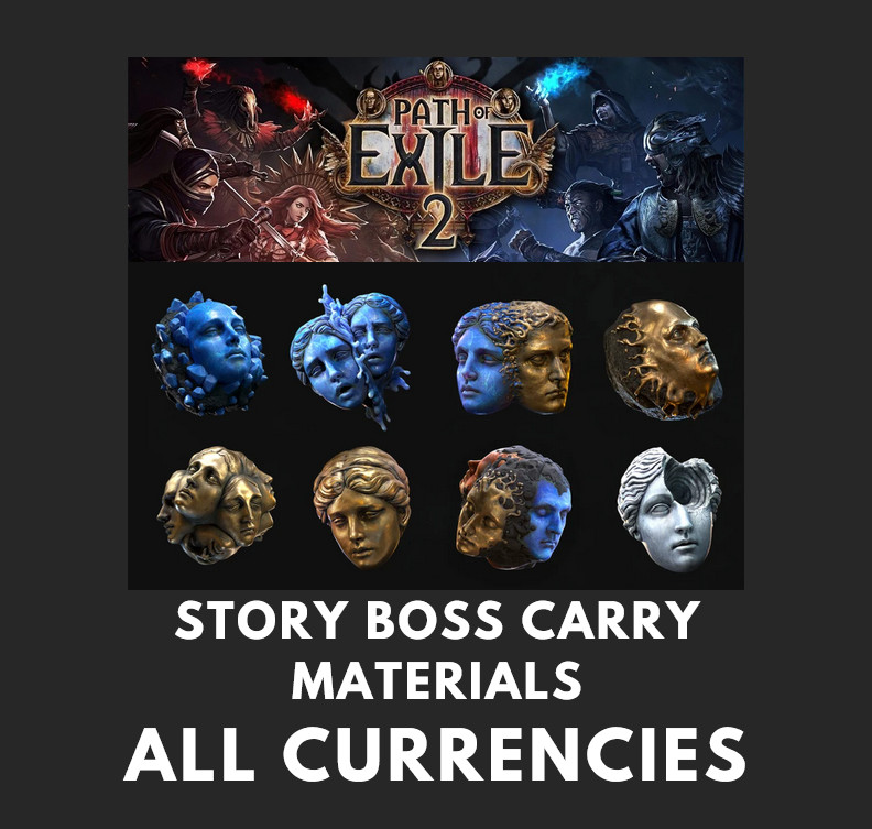 🔥PATH OF EXILE 2 LEVEL+BOSS🔥DIVINE CHAOS EXALTED ORB💥POE 2 EARLY ACCESS PC💥