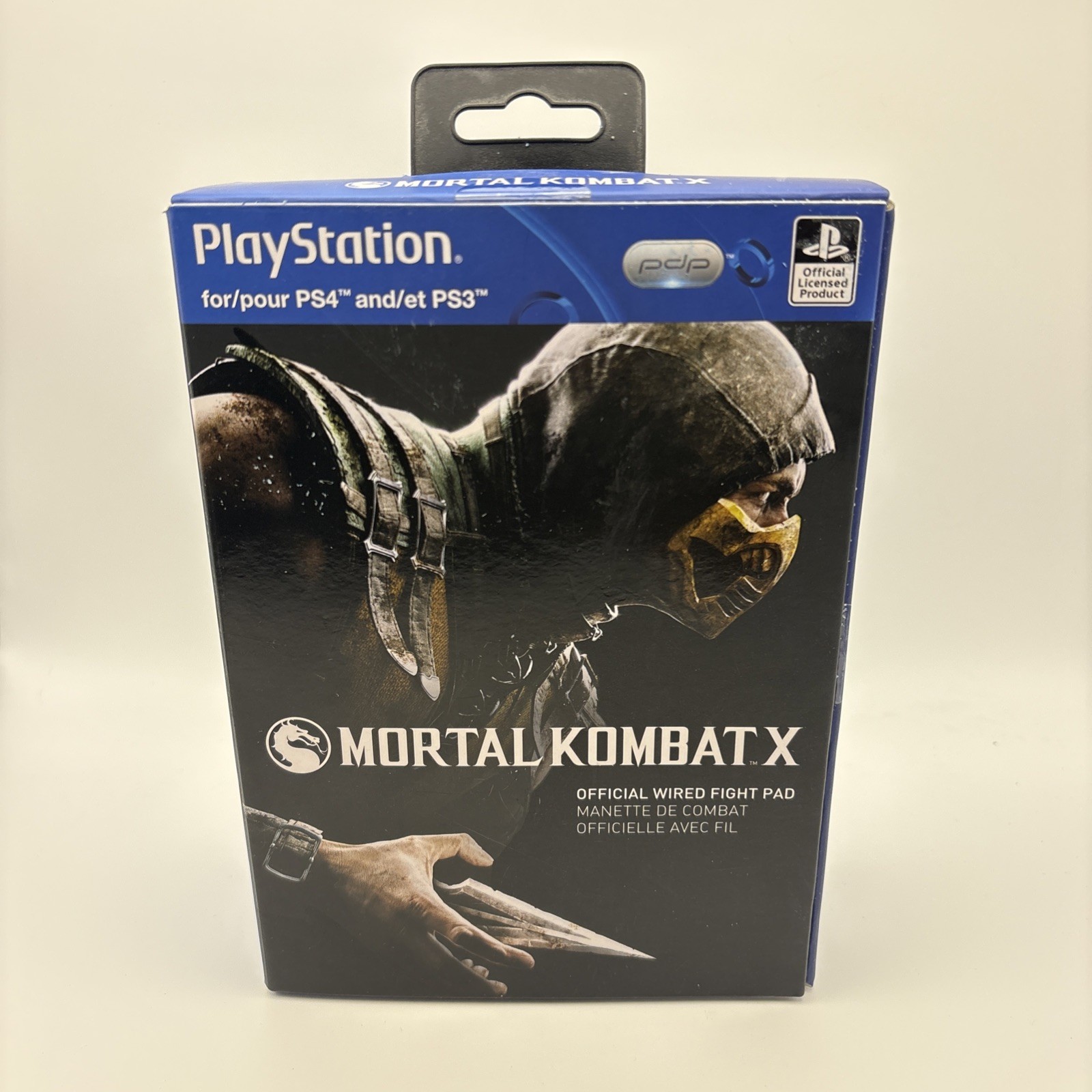 New & Sealed Mortal Kombat X Fight Pad PDP Controller Sony PS3/PS4