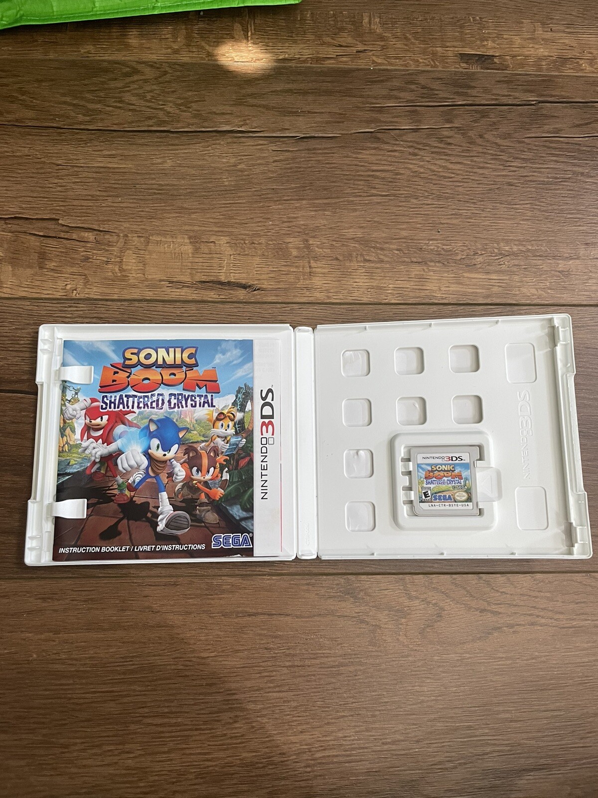 Sonic Boom: Shattered Crystal (Nintendo 3DS, 2014) – Tested – Complete