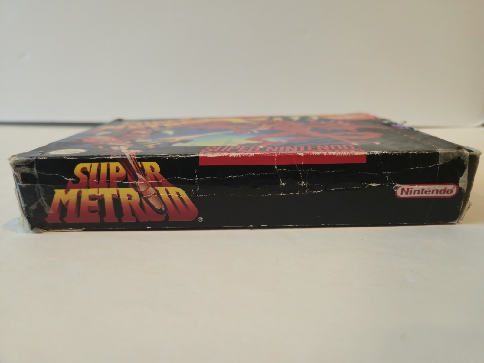 Super Metroid Super Nintendo SNES Game & Box