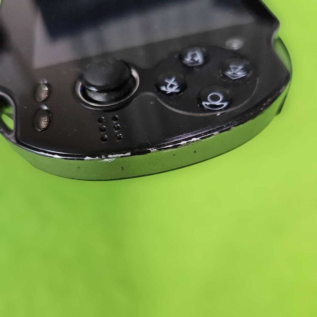 Sony PS Vita PCH-1000 Black Console Tested Screen Yellowing Japan