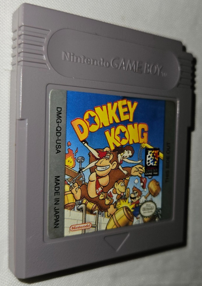 Donkey Kong Cartridge Only Authentic Nintendo Game Boy DMG USA New Battery 1994