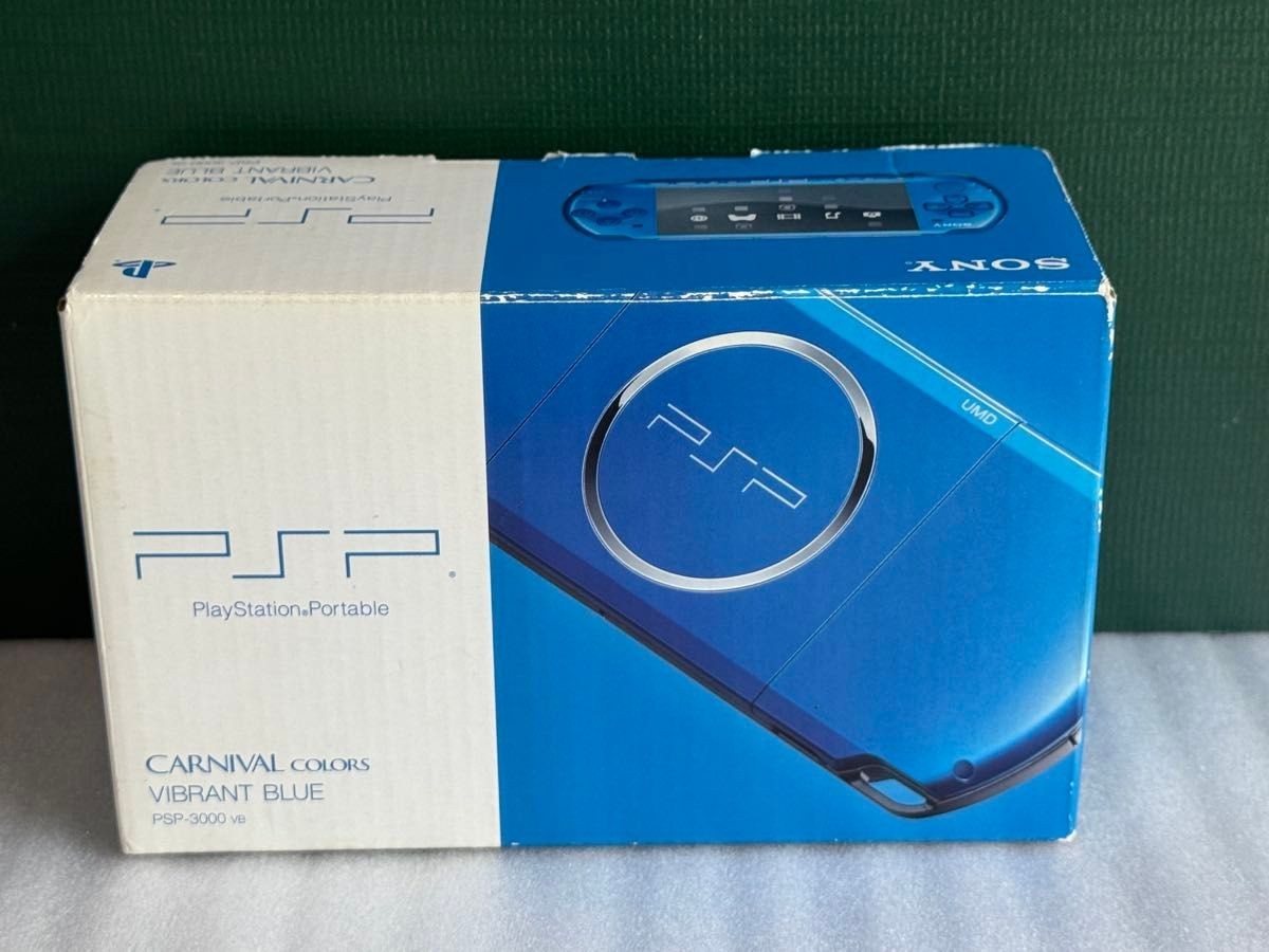 Excellent Sony PSP-3000 Vibrant Blue Console Tested