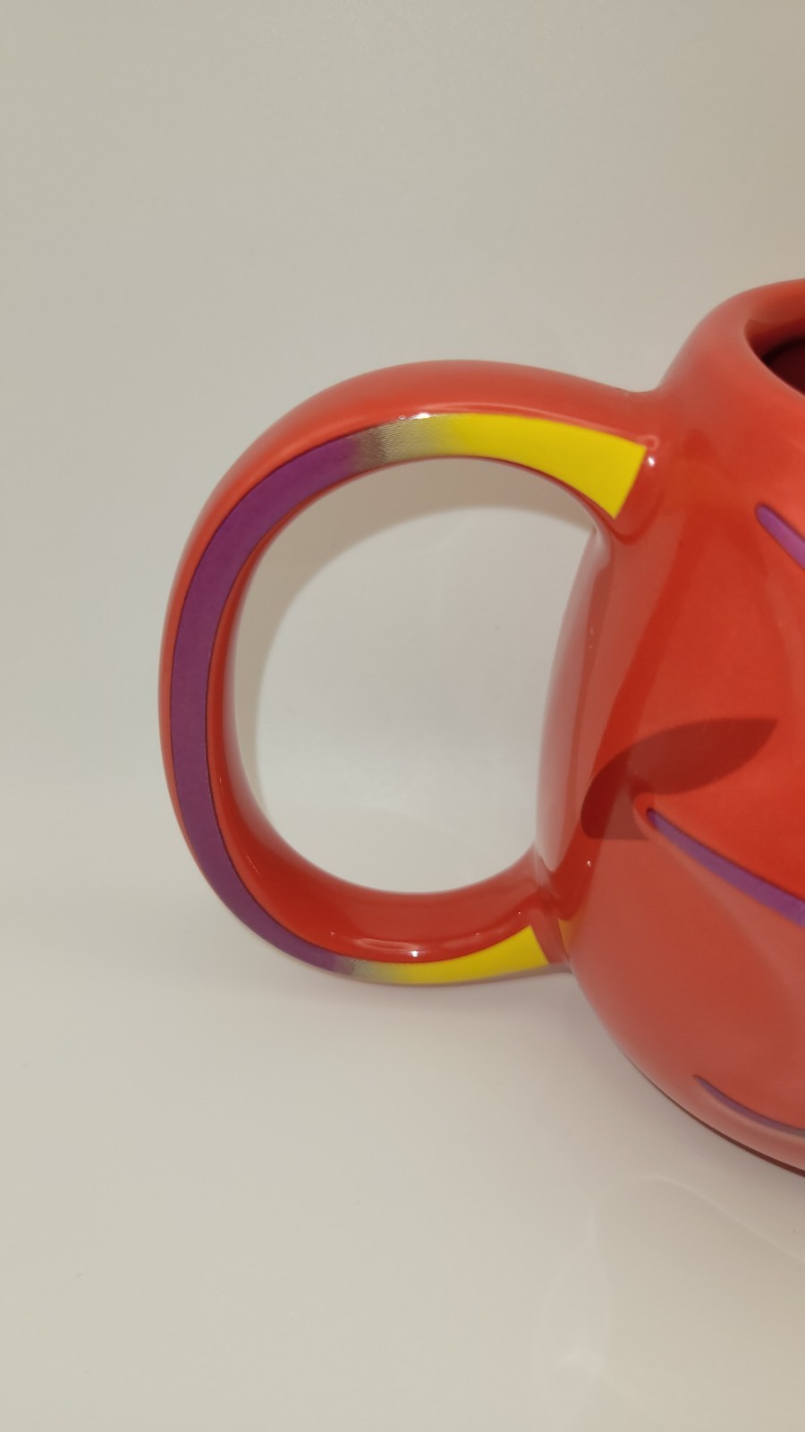 World of Warcraft Murloc Red Blizzard 3-D Ceramic Mug MINT HTF RARE