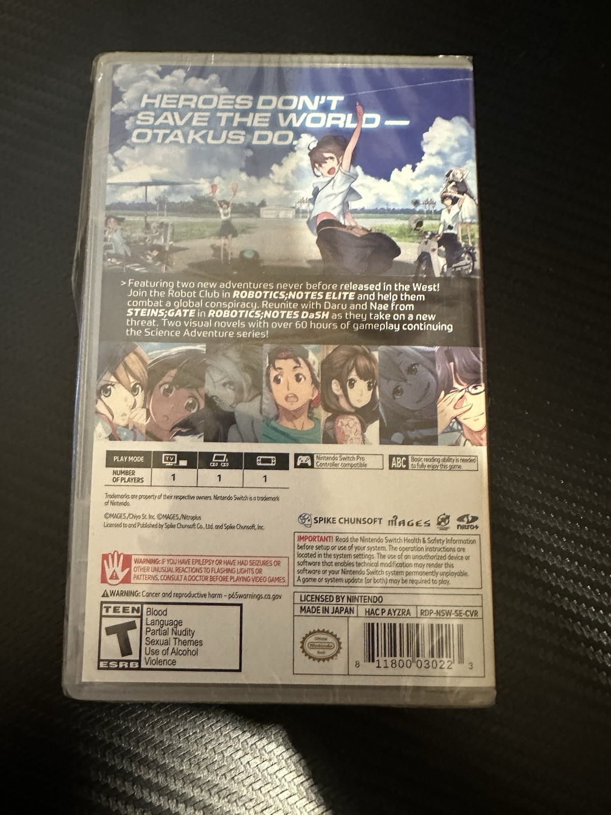Robotics Notes Elite Dash Double Pack Swtich Brand New Sealed Spike Chunsoft