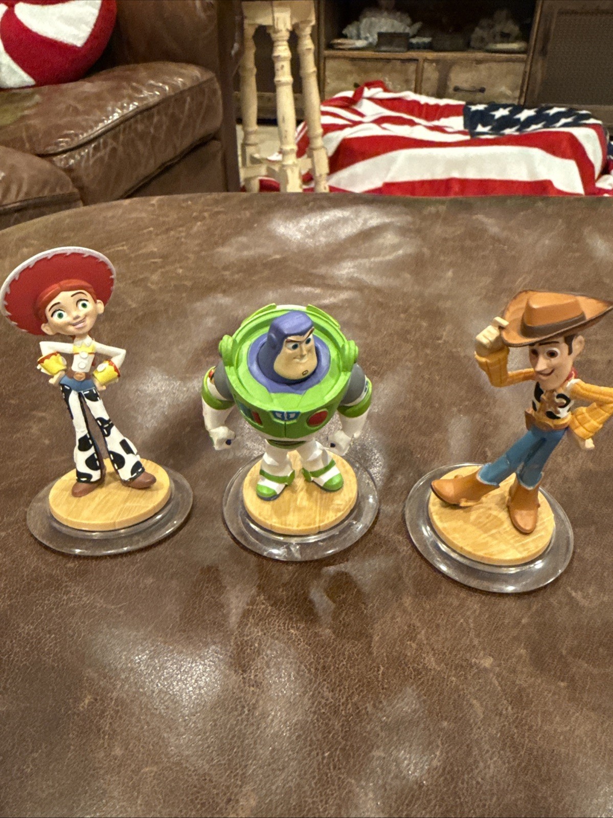 Disney Infinity Toy Story Figures Lot Woody Buzz Lightyear Jessie
