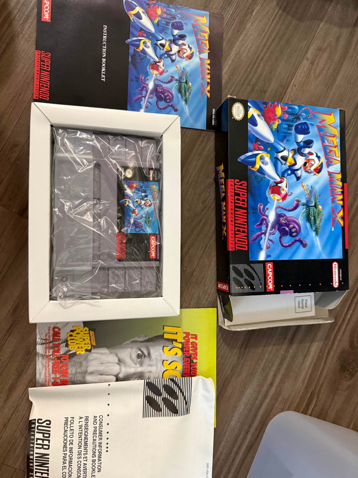 Mega Man X (SNES, 1994) – CIB, AUTHENTIC, TESTED, SEE PICS FOR FLAWS