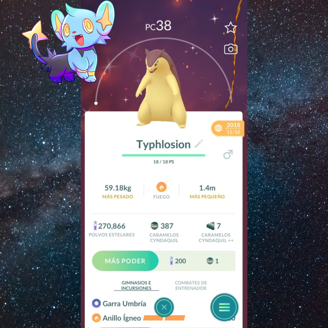 Shiny Typhlosion ✨ Pokémon Go Trade ✨