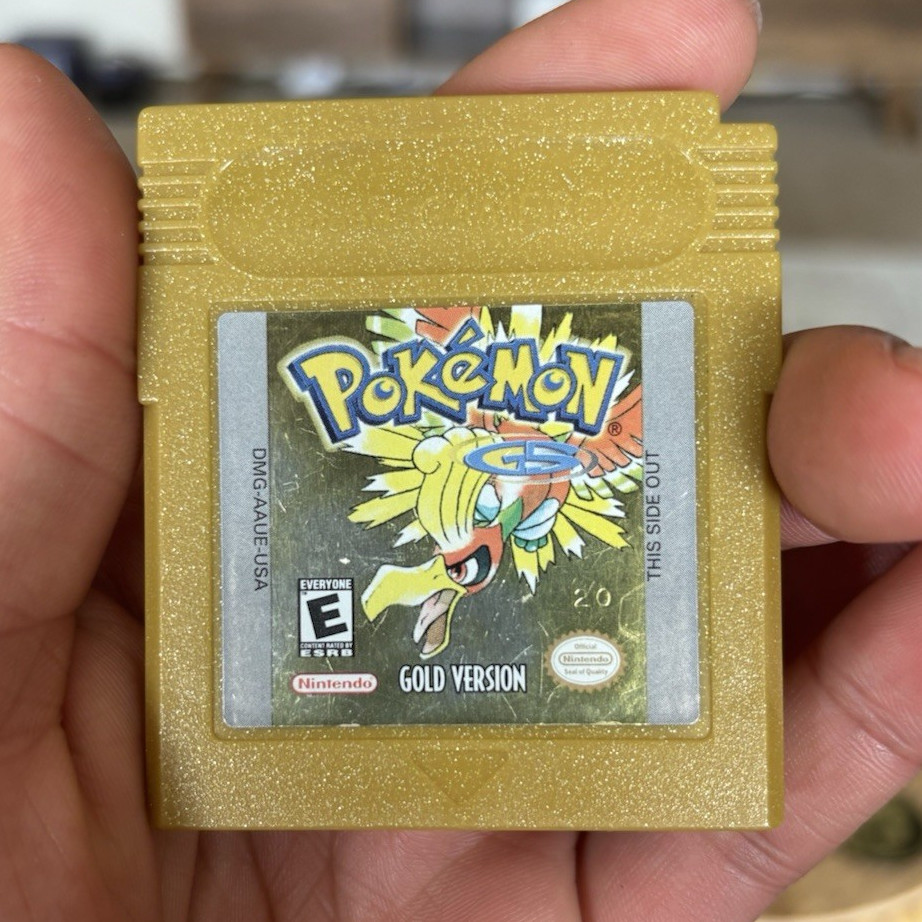 Nintendo Pokémon: Gold Version Game Boy Color Cartridge E NTSC-U/C (US/CA)