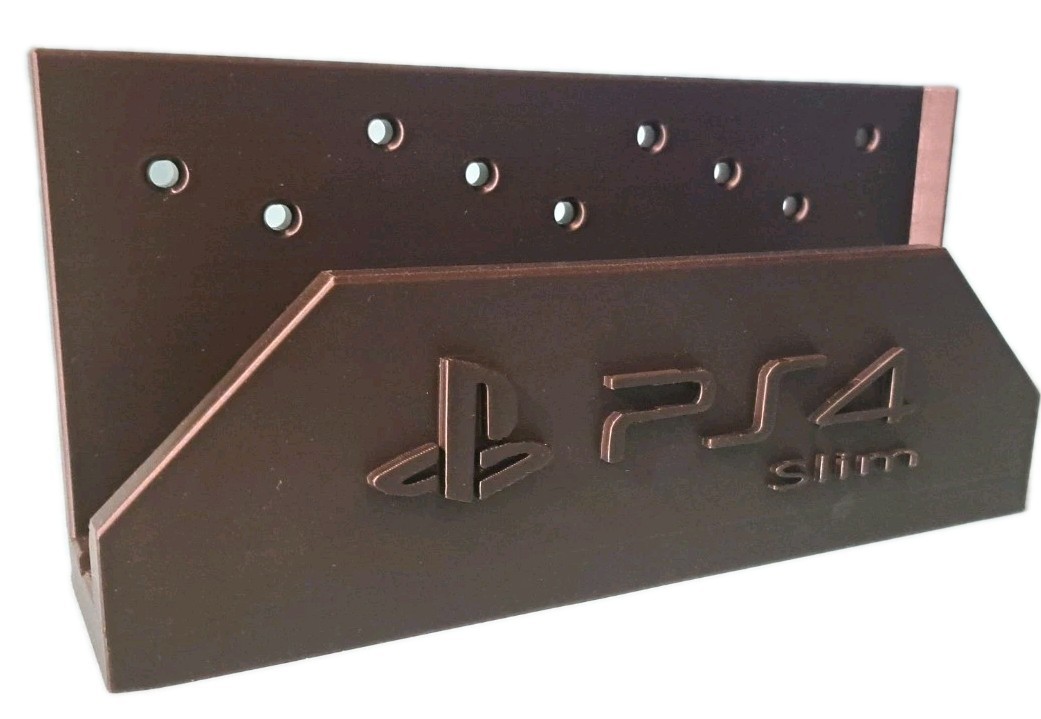 Sony PlayStation 4 Slim Wall Mount Bracket Cradle -PS4 Slim Only