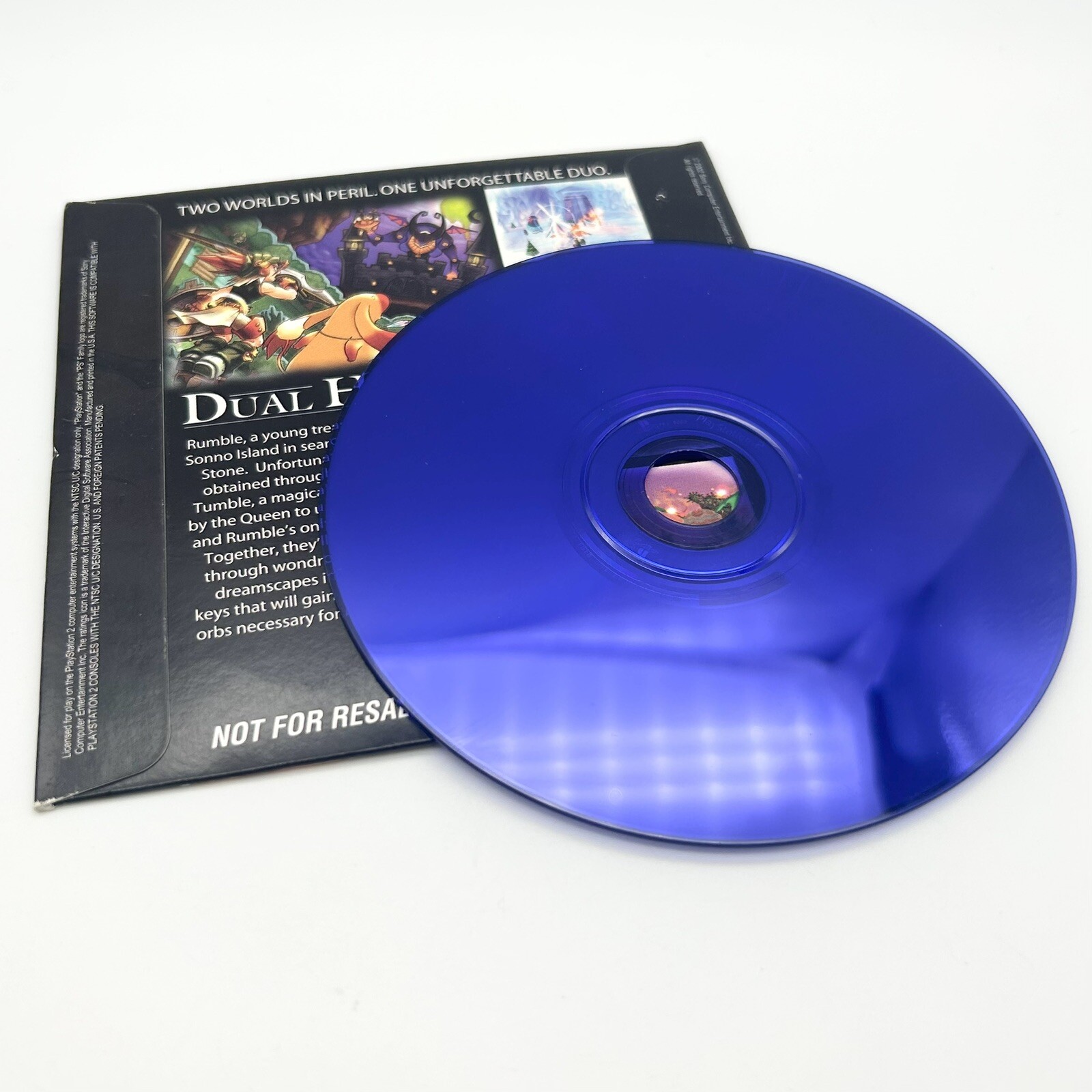 Ps2 PlayStation 2 Dual Hearts Demo CD Altus