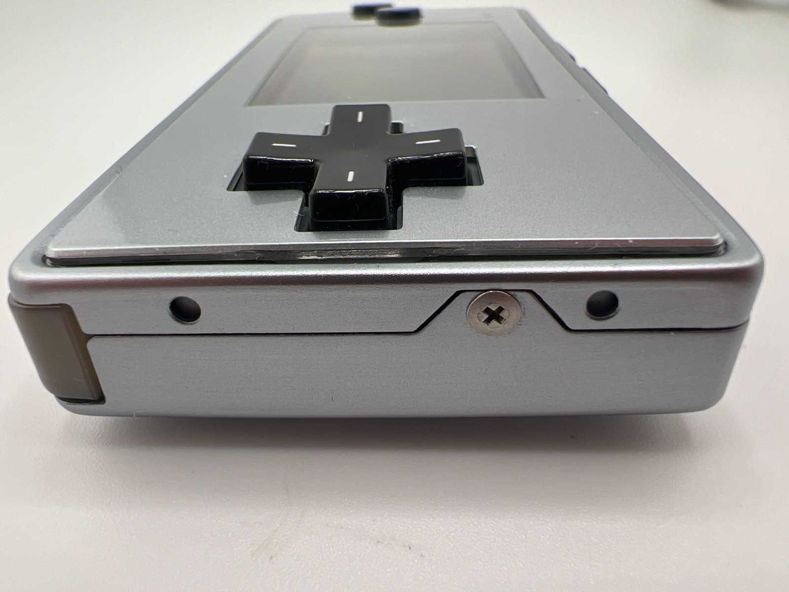 Nintendo Game Boy Micro Silver Console Tested Works Great & Excellent Condition