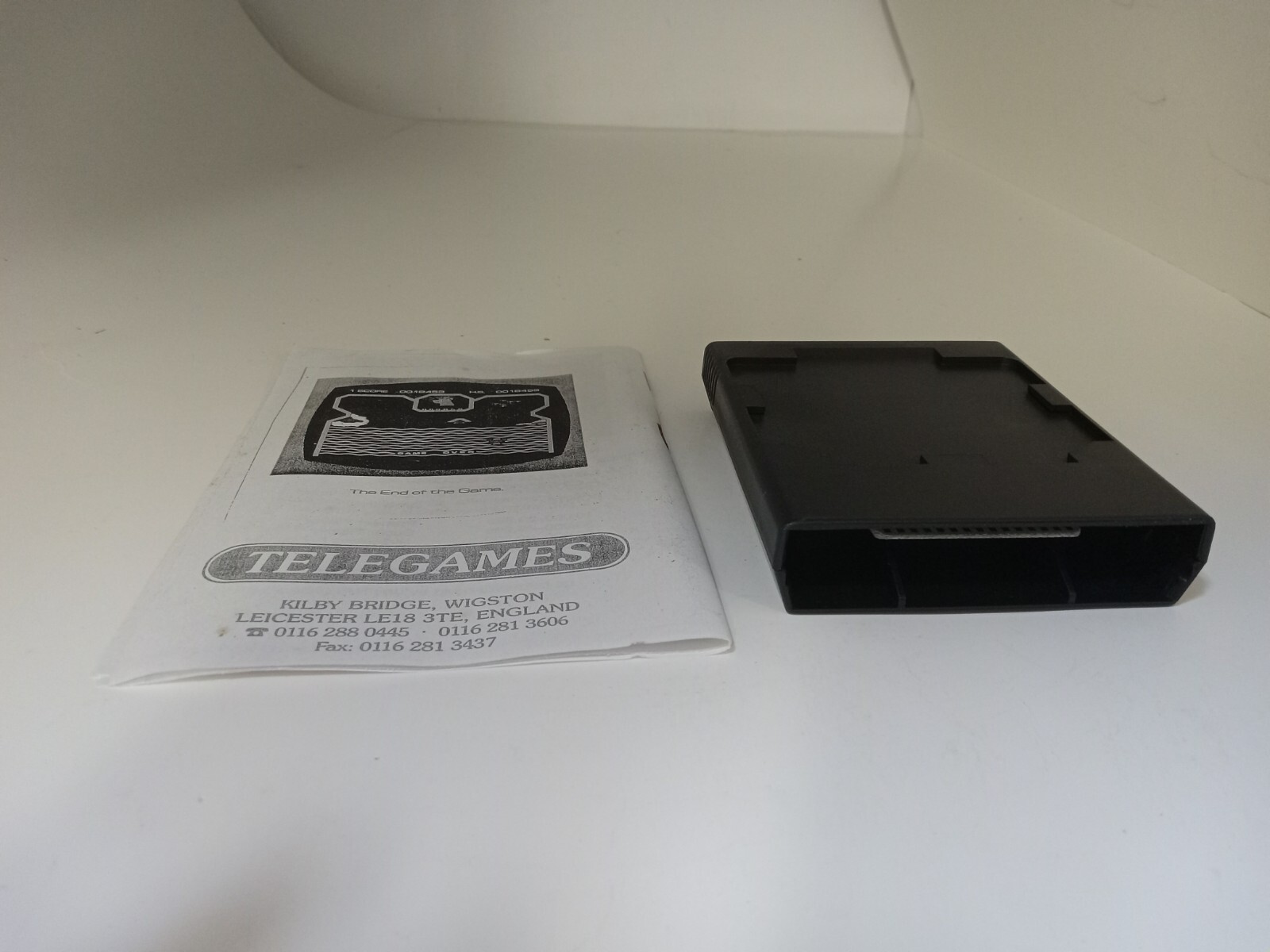 Flipper Slipper SpectraVideo Game for Colecovision Cartridge & Copied Manual