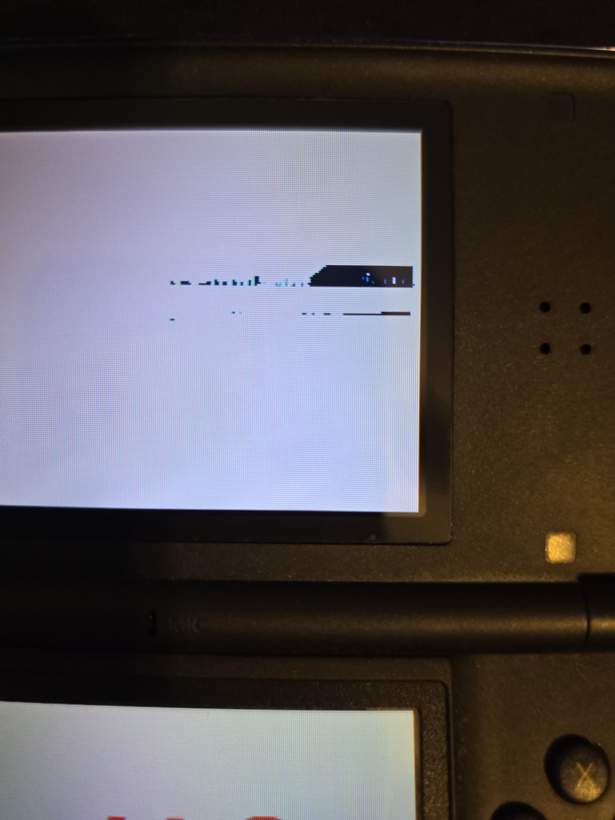 Nintendo DS Lite Handheld Console Cobalt Blue Tested Works No Stylus