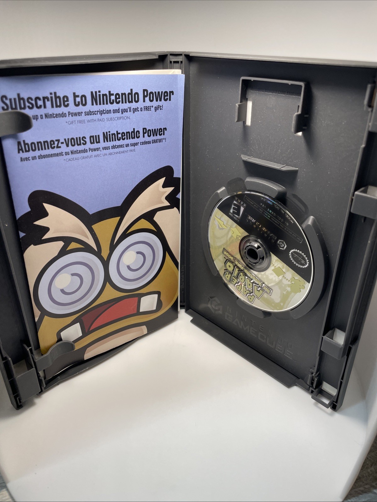 Game Cube Paper Mario: The Thousand-Year Door Tested & Working