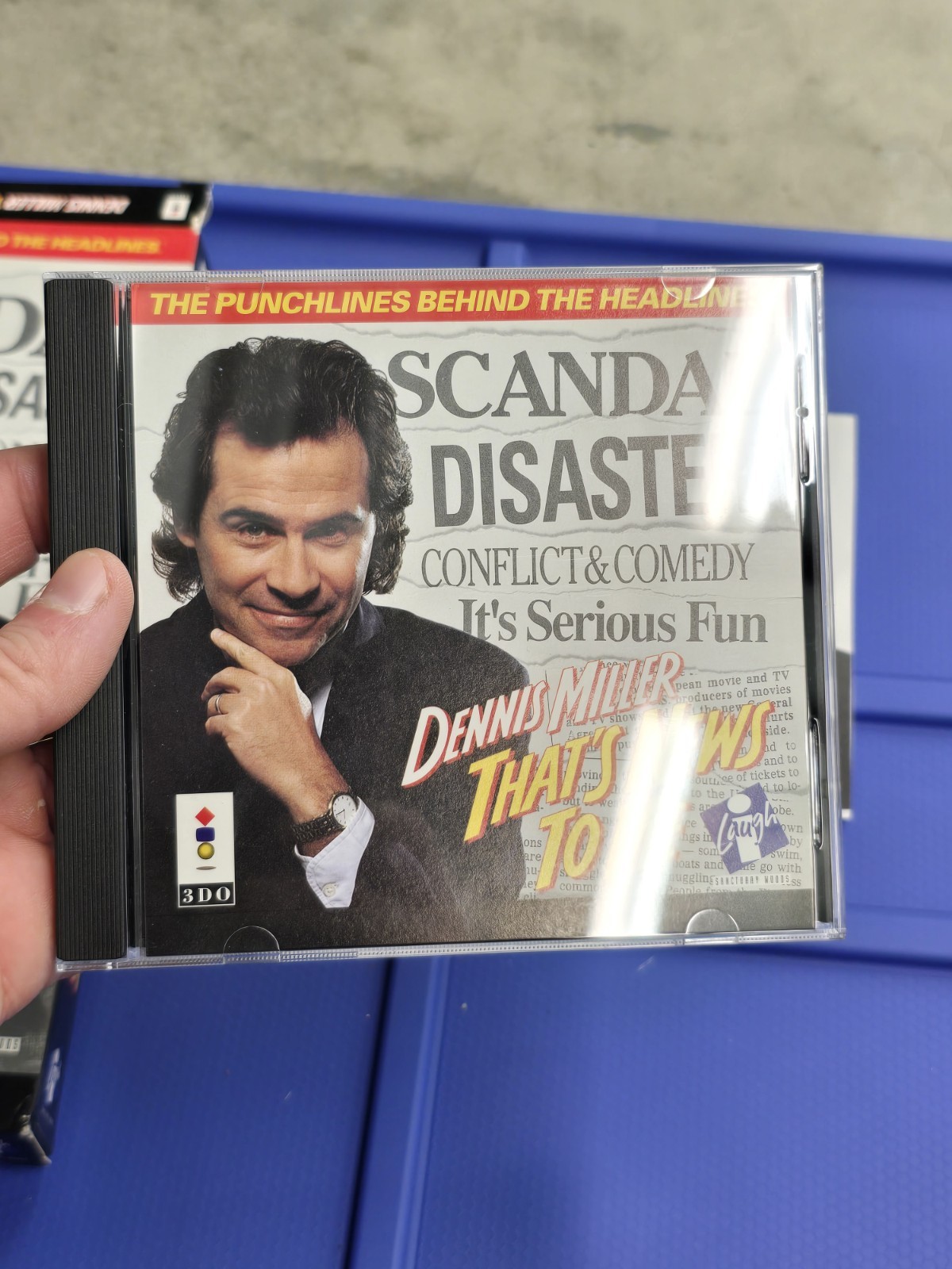 Dennis Miller That’s News To Me (3DO) Box & Case Only No Game