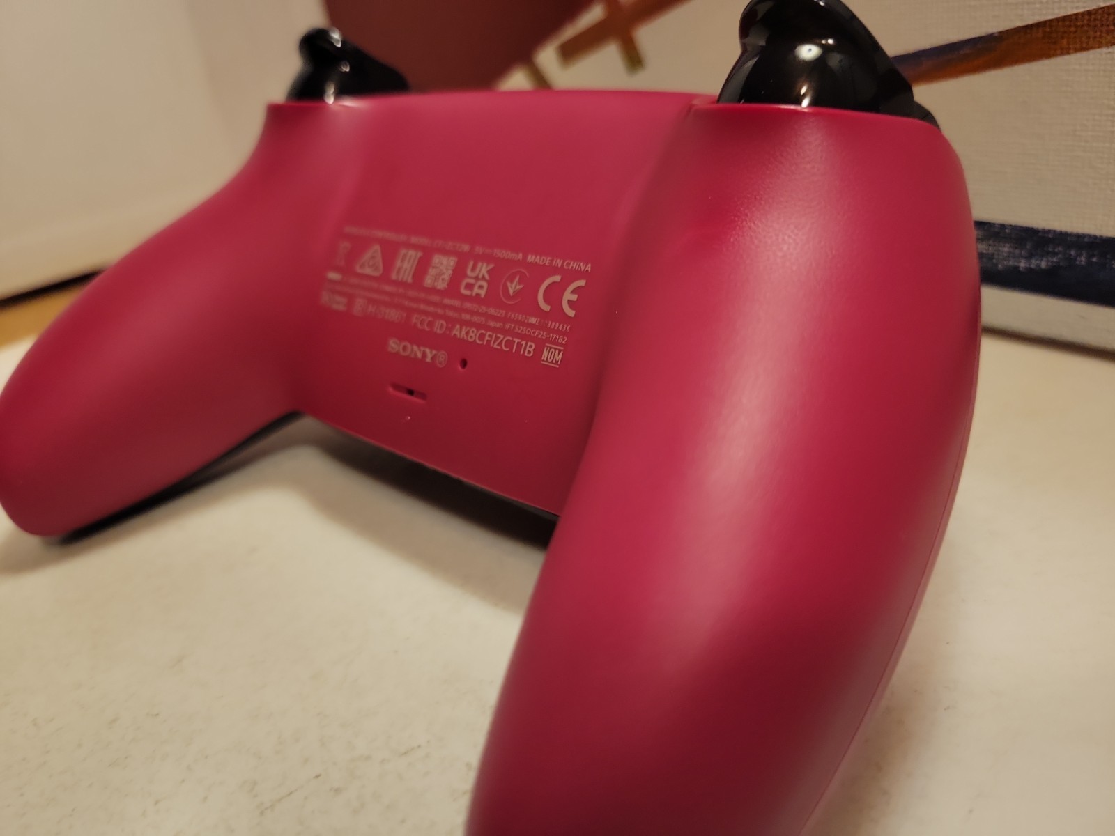 TMR Analogs Custom Cosmic Red Ps5 Sony DualSense Wireless Controller