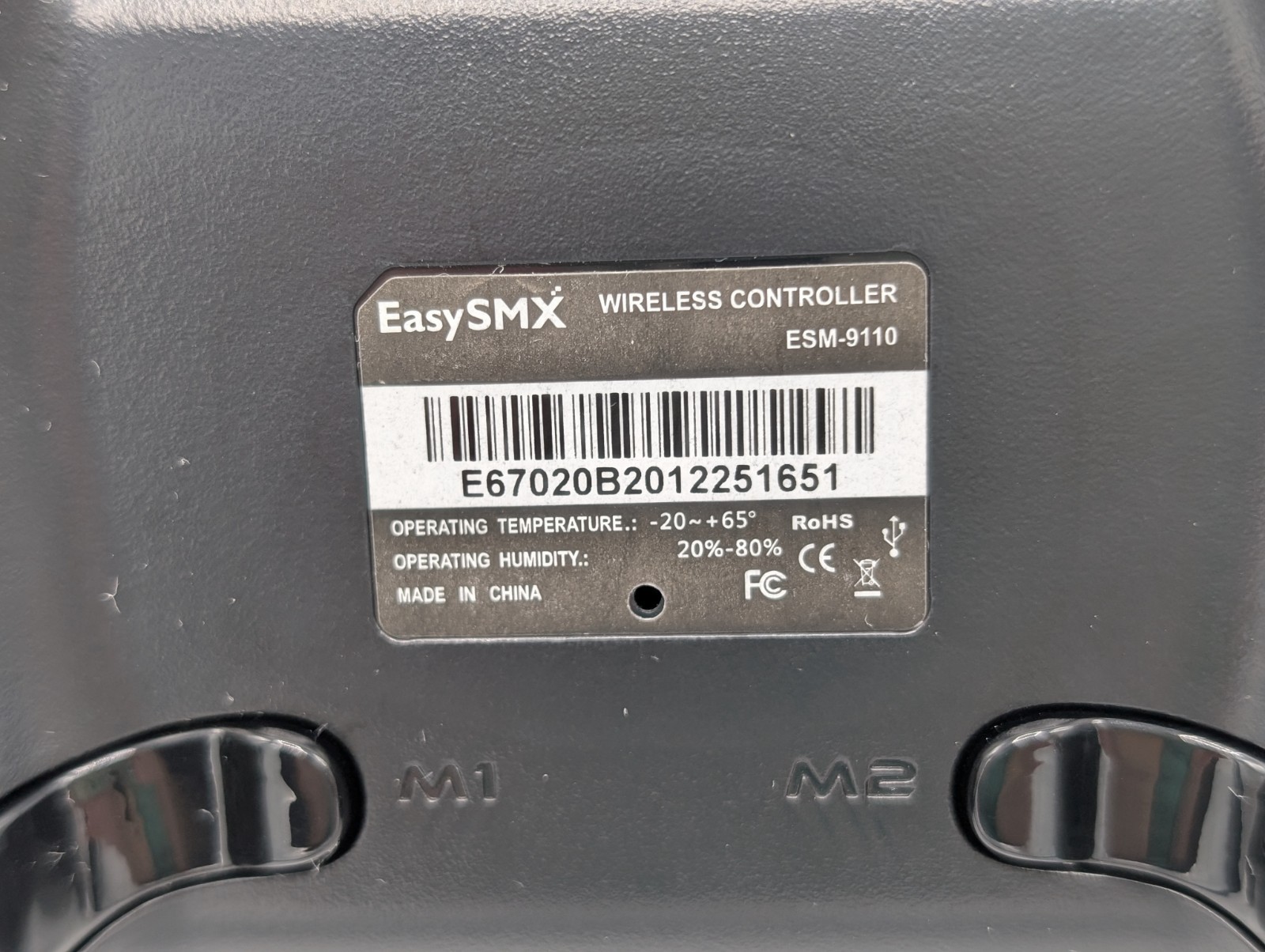 EasySMX 9110 Wireless Game Controller Black for Nintendo Switch and PC