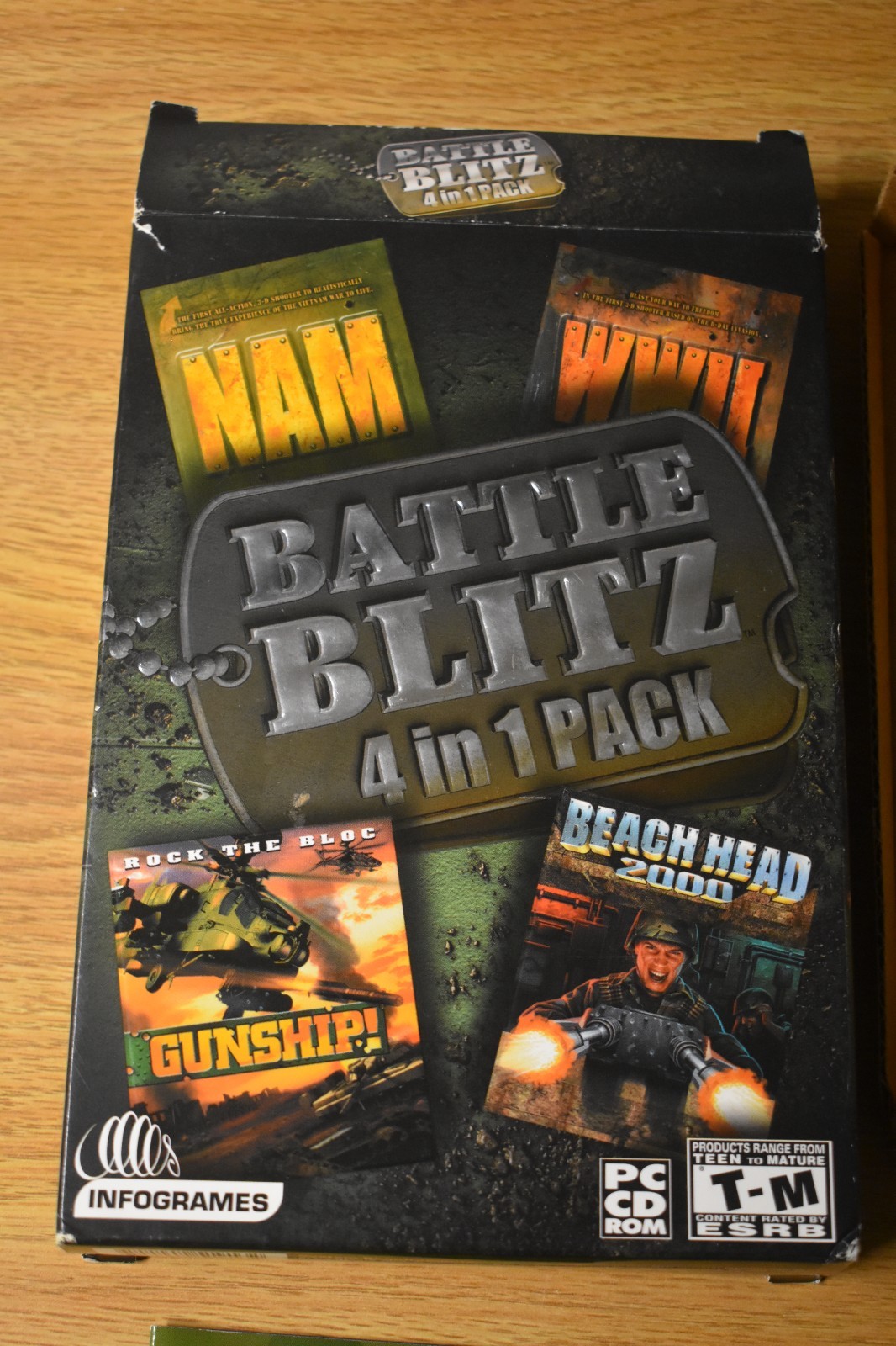 Vintage Battle Blitz 4 IN 1 Pack PC CD-ROM NOTE: Includes Nam & Gunship only