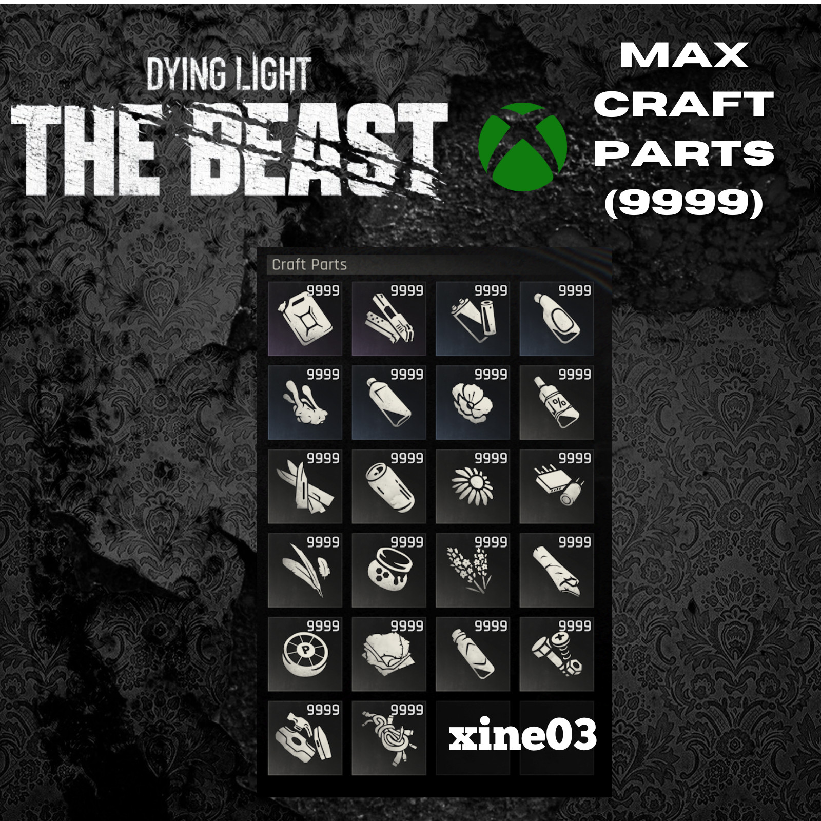 ✅Dying Light The Beast In Game Items Money & Weapons (Xbox One & Series X/S)✅