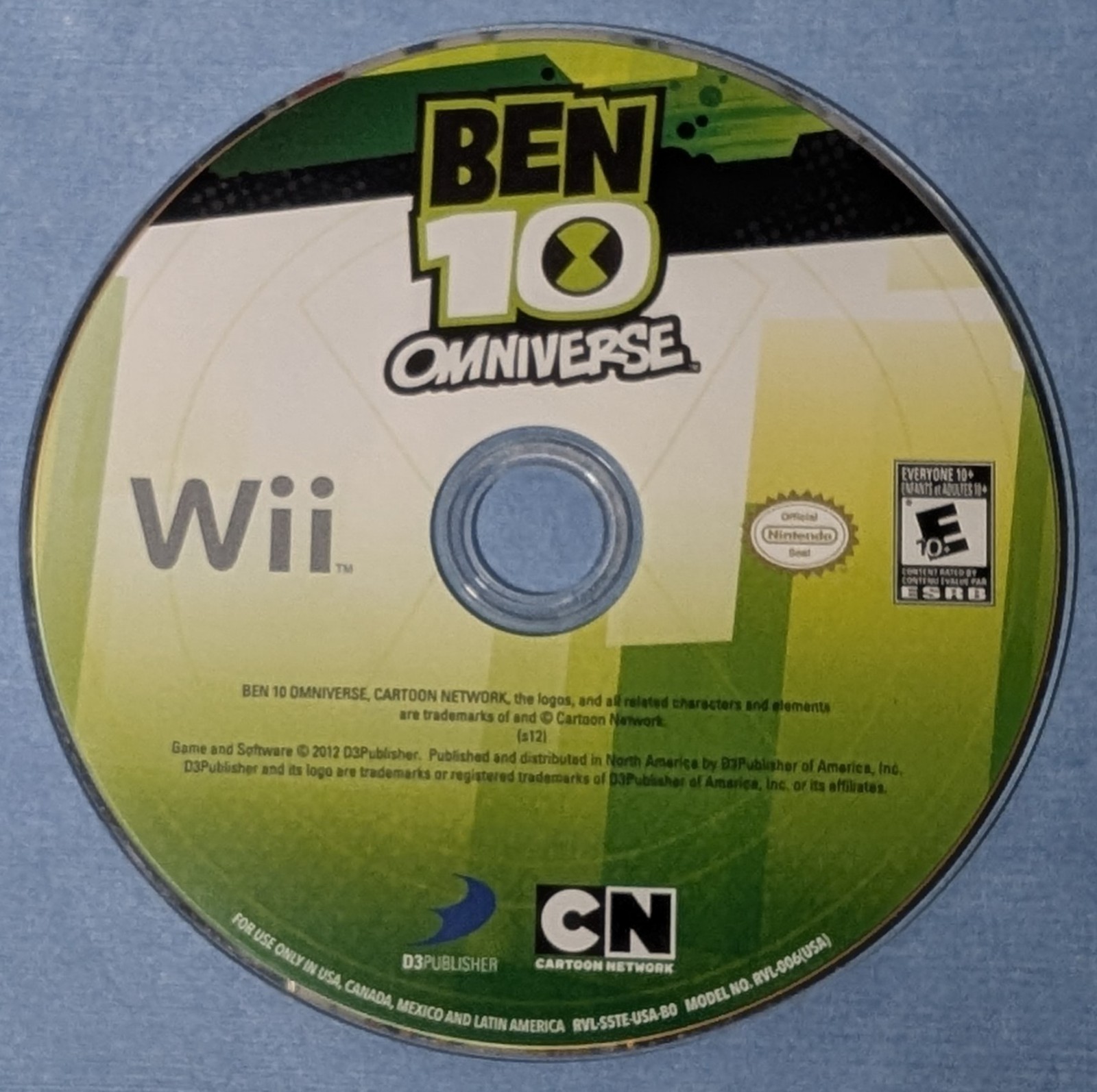 Ben 10: Omniverse Nintendo Wii Tested and Workingno manual