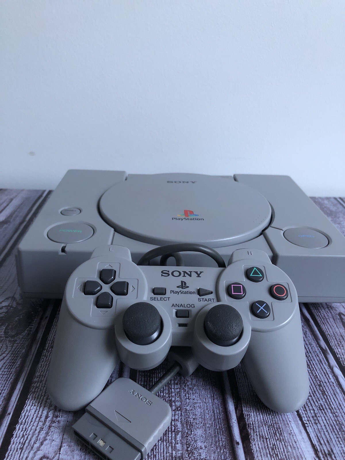 PS1 Console W/ Box (US) Resident Evil 1 Directors Cut / RE 2 DualShock EDT.