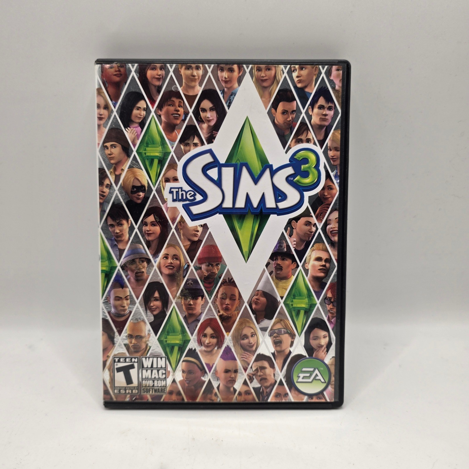 EA Games The Sims 3 PC Mac Green Life Simulation Y2K Retro Base Game DVD-ROM