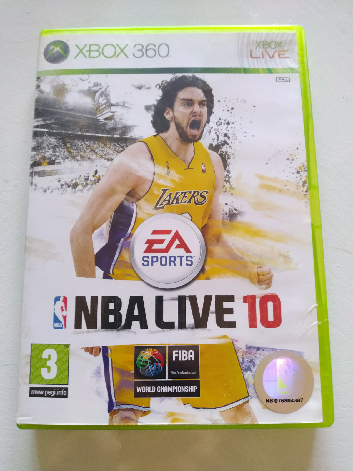 NBA Live 10 EA SPORTS Pau Gasol – Game For Xbox 360 Edition Spain PAL