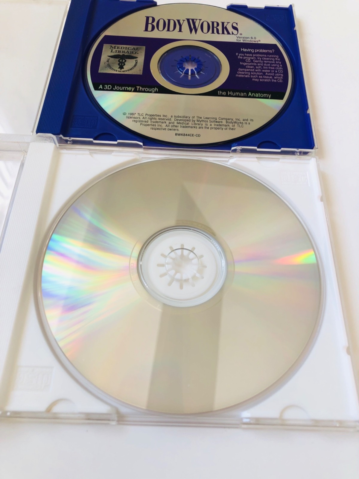 2X American Heritage Talking Dictionary & Body Works 3D Journey CD Windows
