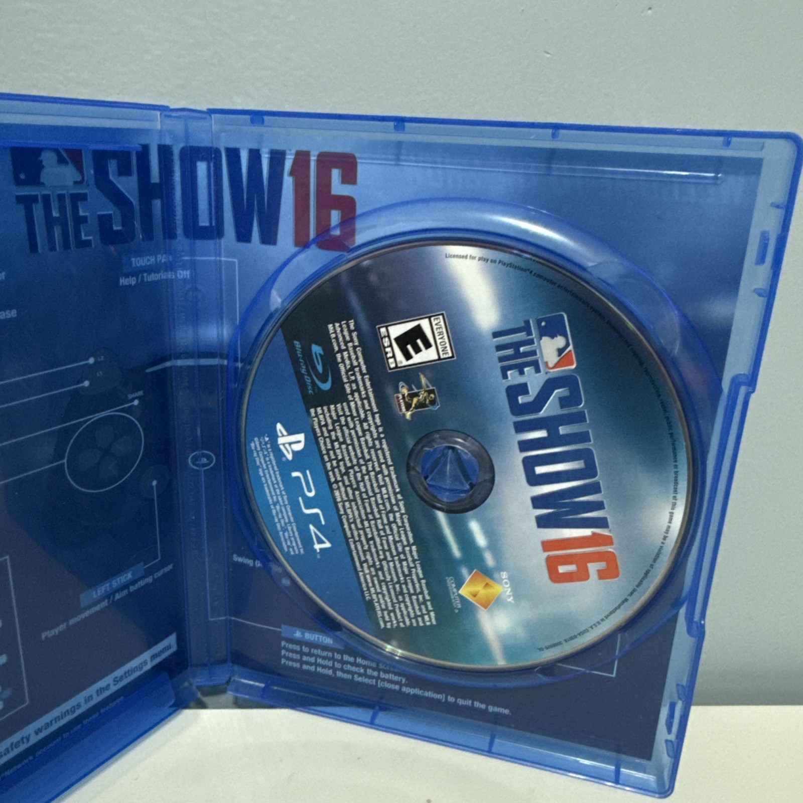EA Sports Playstation 4 MLB The Show 16 Cd And Box*Untested*