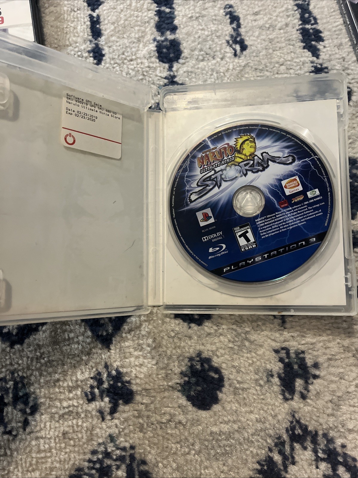 Sony PlayStation 3 Video Games Lot Of 7 The Smurfs 2, Naruto, Tomb Raider