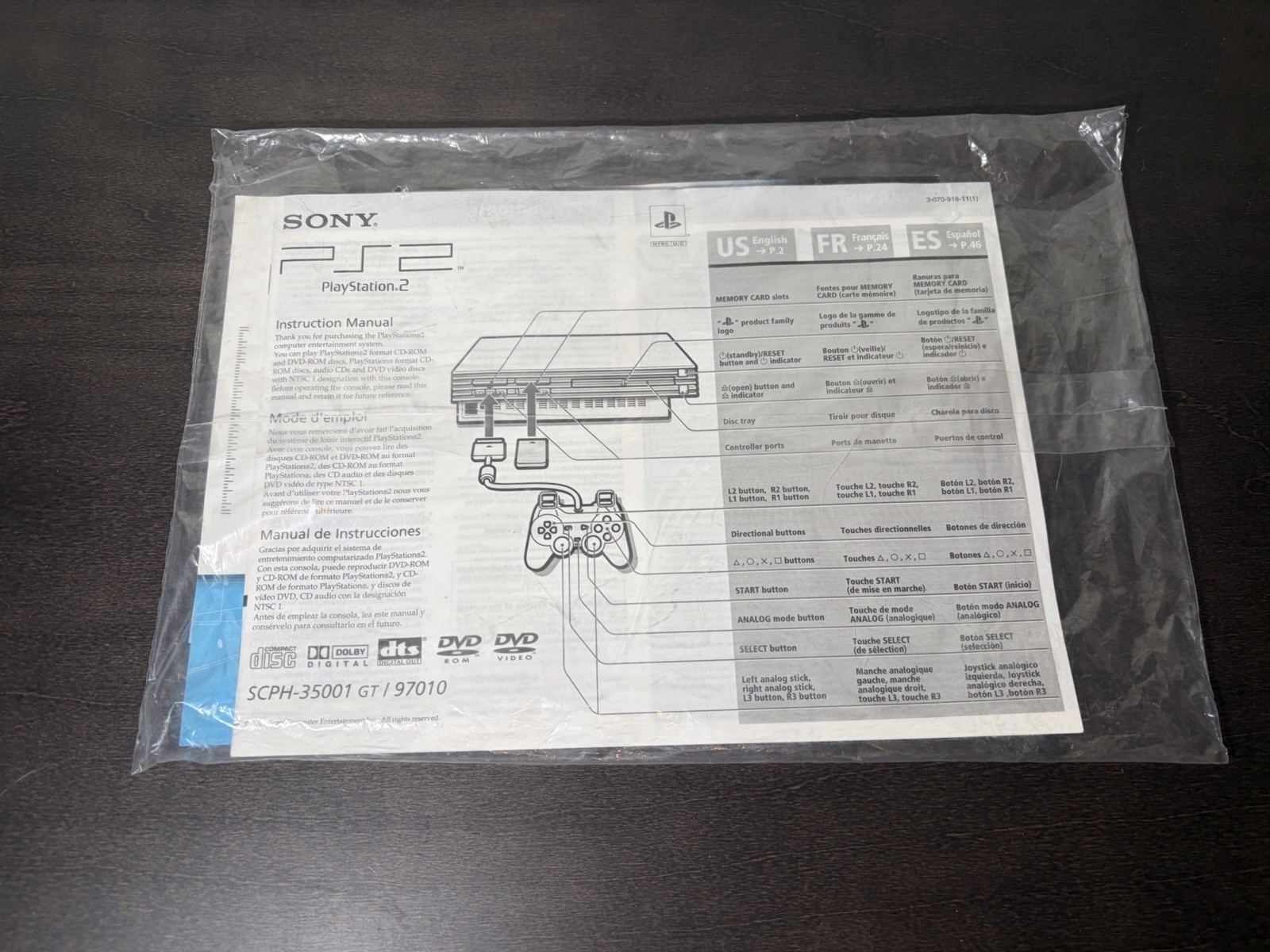 New In Box – Sony Playstation 2 PS2 Online Pack Black Game Console SCPH-50001