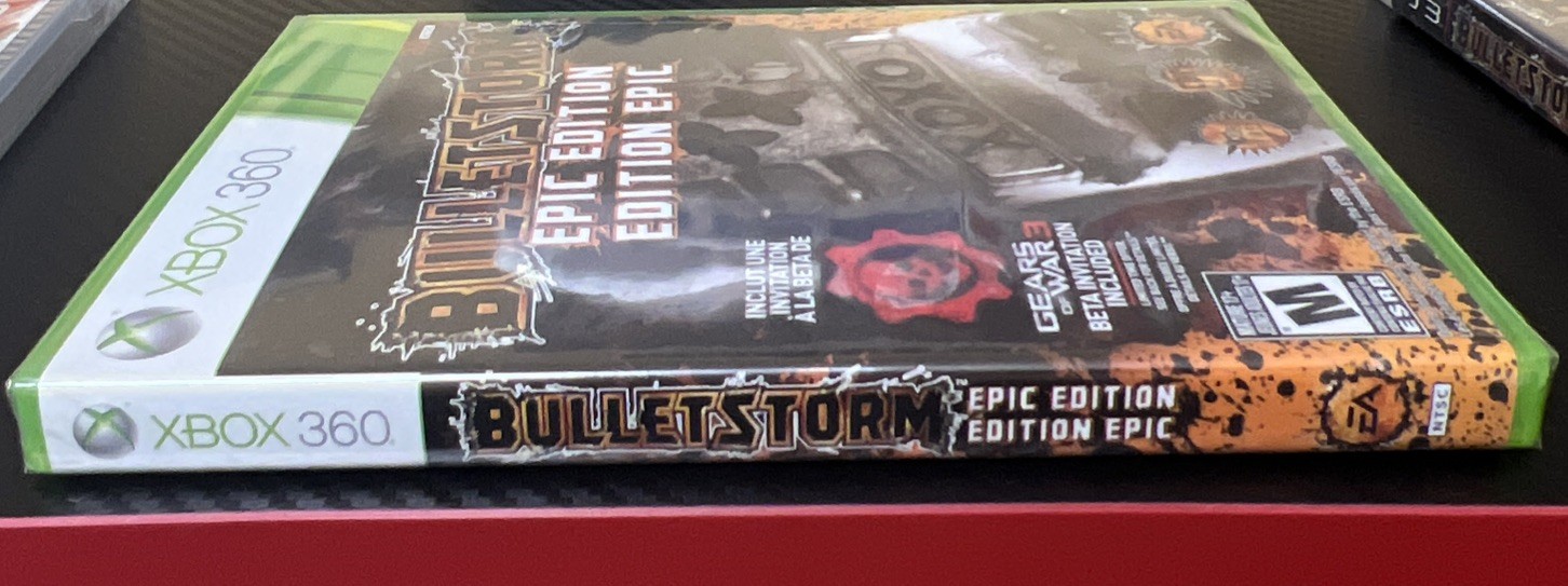 Bulletstorm Epic Edition Xbox 360 BRAND NEW & FACTORY SEALED