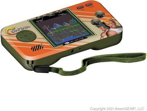 My Arcade DGUNL-3281 Contra Pocket Player Handheld Portable Game System [New ]