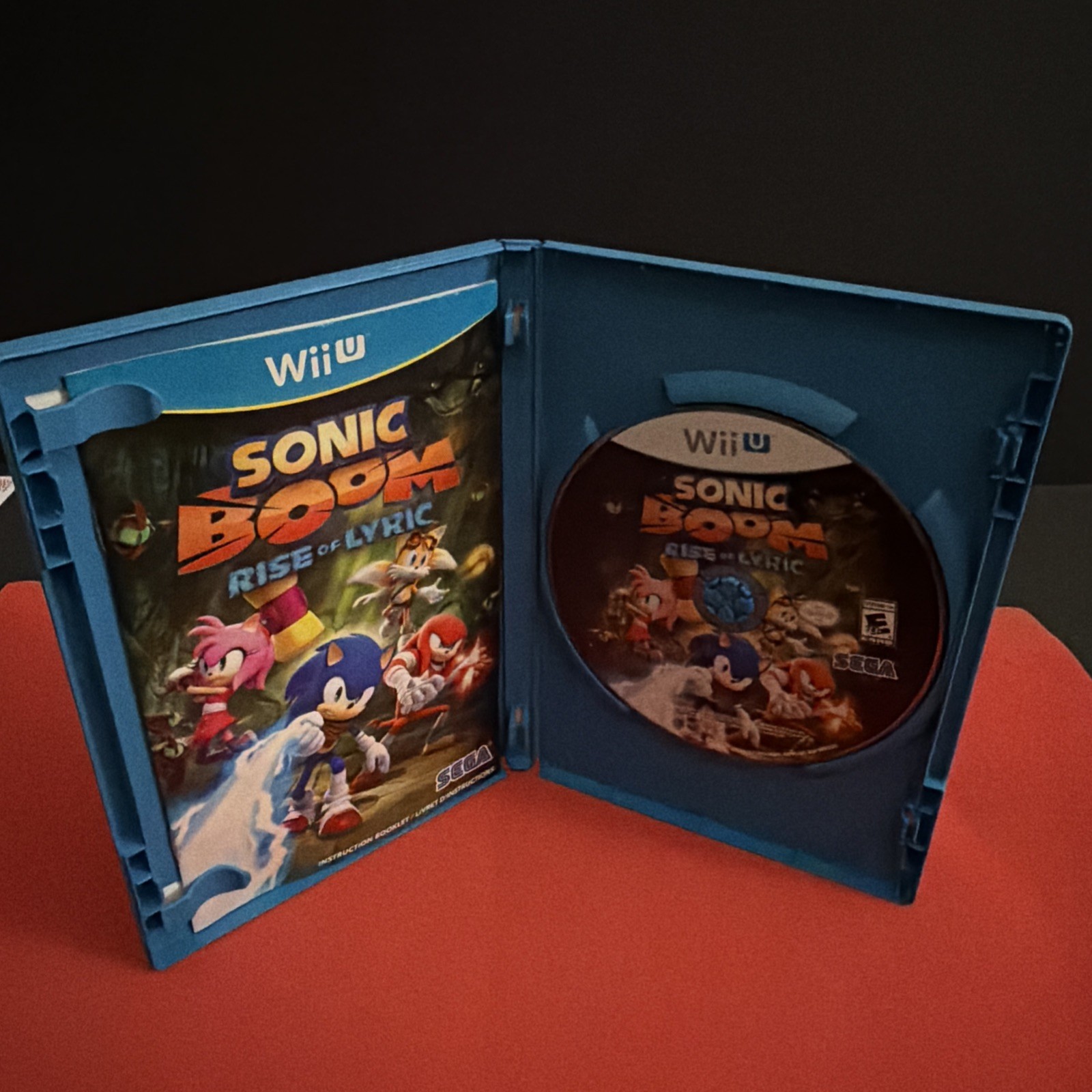 Sonic Boom: Rise of Lyric (Nintendo Wii U, 2014) CIB W/Manual- Tested