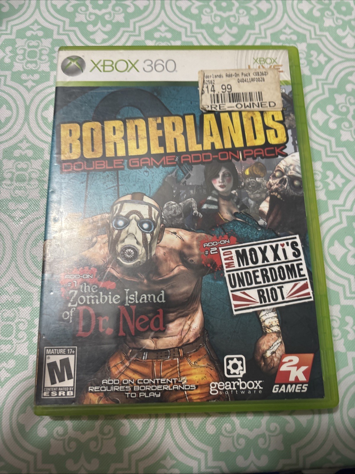 Borderlands Double Game Add-On Pack: The Zombie Island of Dr. Ned & Mad Moxxi’s