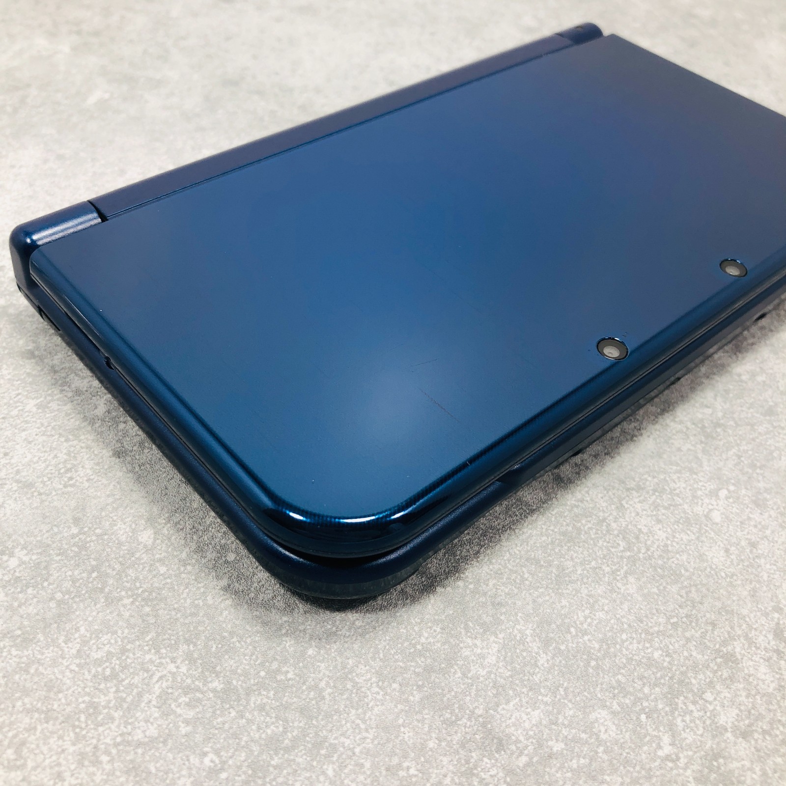 [Top IPS / EX+3] New Nintendo 3DS LL XL Metallic Blue console Japan NTSC-J 6-123